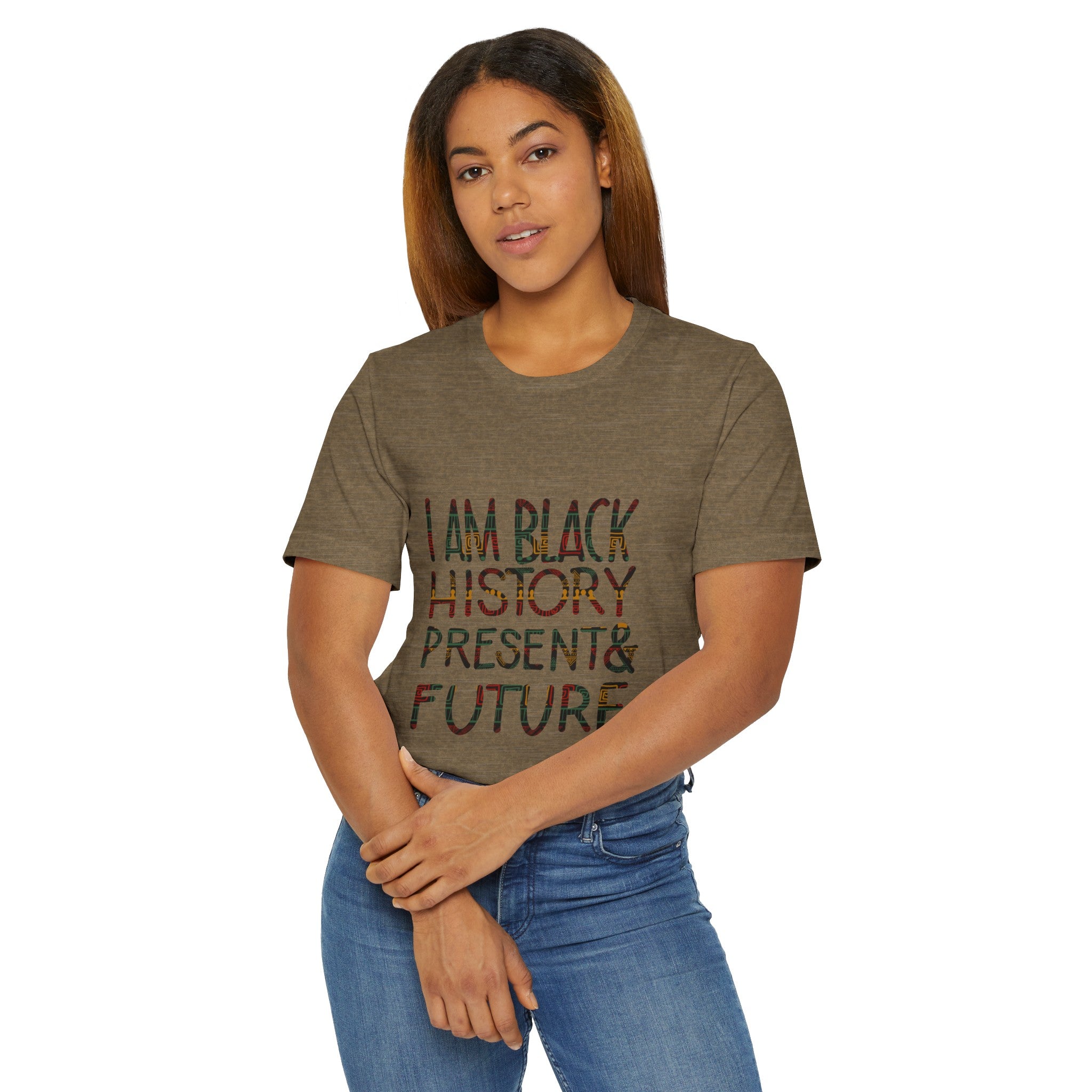 I AM BLACK HISTORY Unisex Jersey T-Shirt