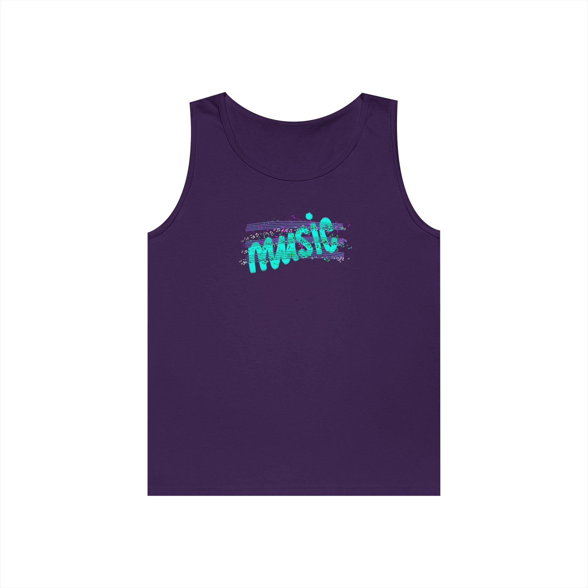 Music Vibes Unisex Heavy Cotton Tank Top