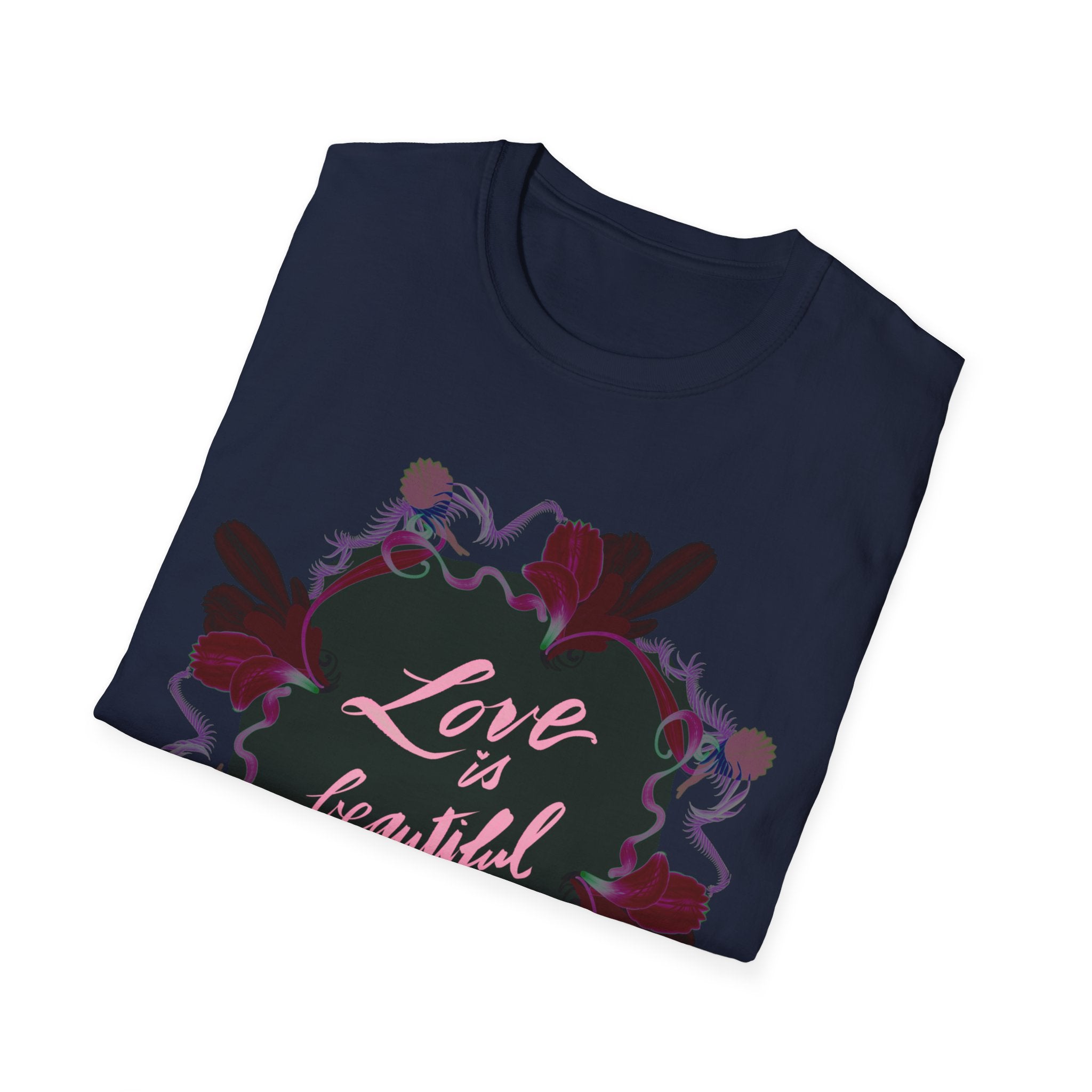 LOVE IS BEAUTIFUL Softstyle T-Shirt