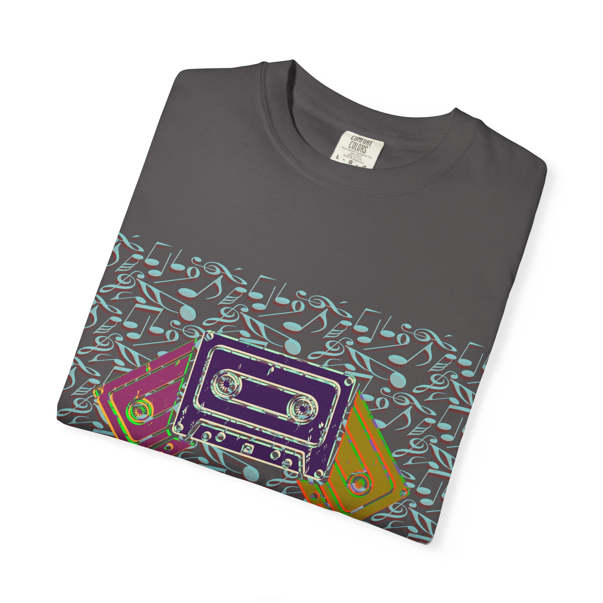 Cassette Tapes Garment-Dyed T-shirt