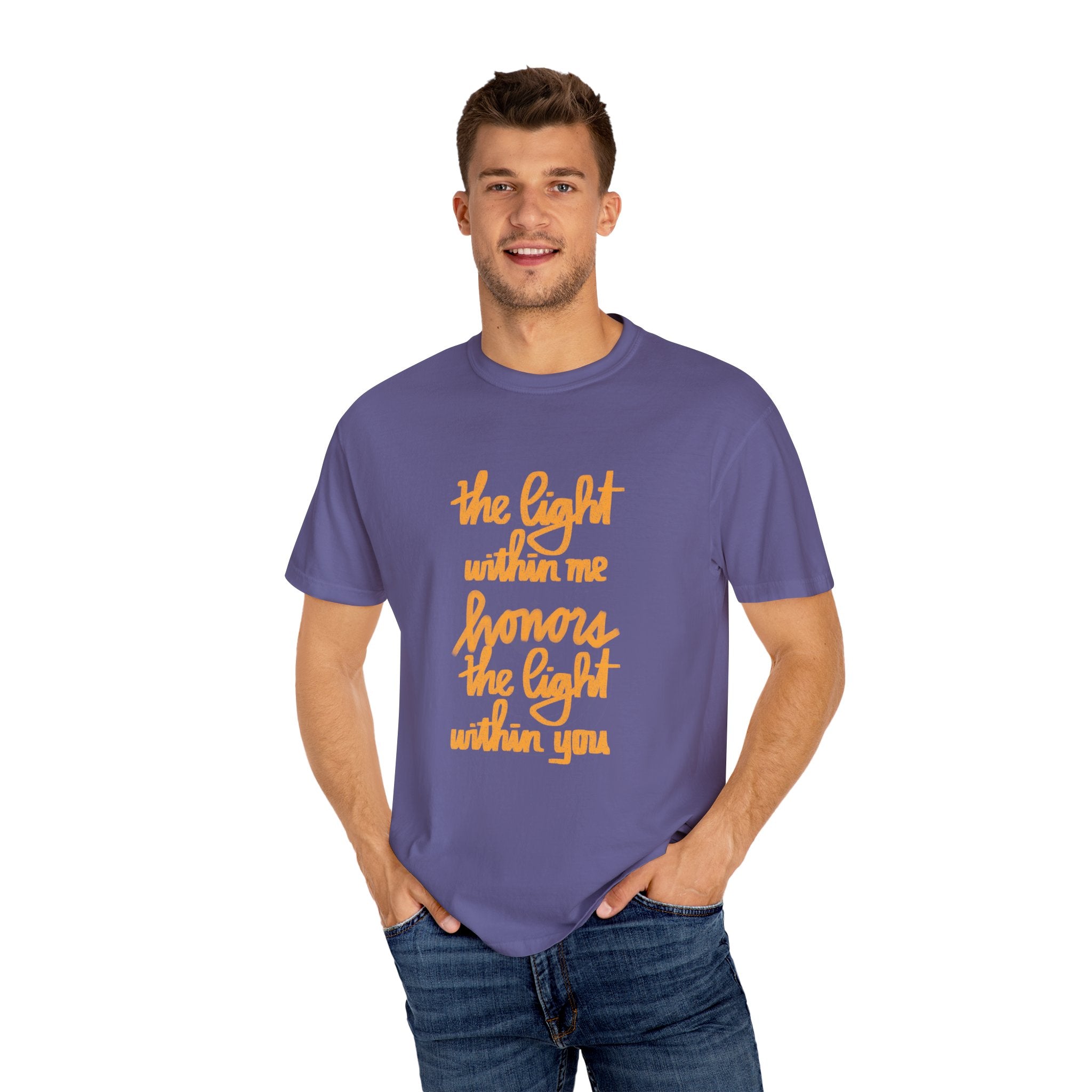 THE LIGHT WITHIN ME Unisex Garment-Dyed T-shirt