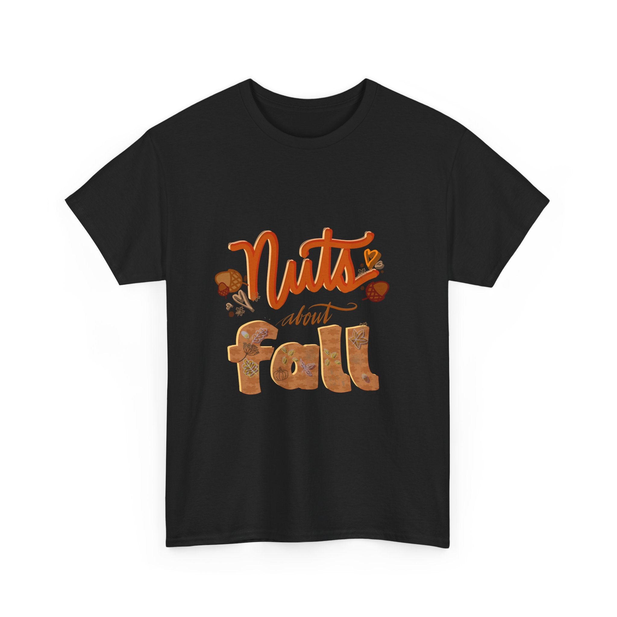 NUTS ABOUT FALL Unisex Heavy Cotton Tee