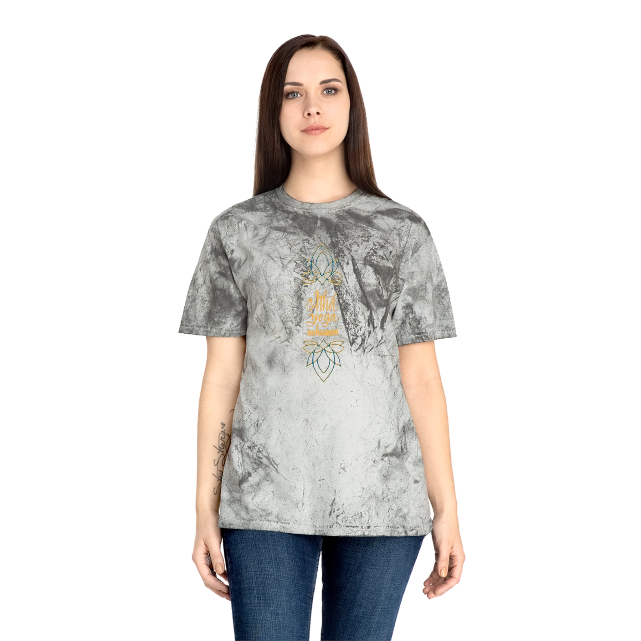 Color Blast Graphic Tee - Relaxed Fit, Artistic Design