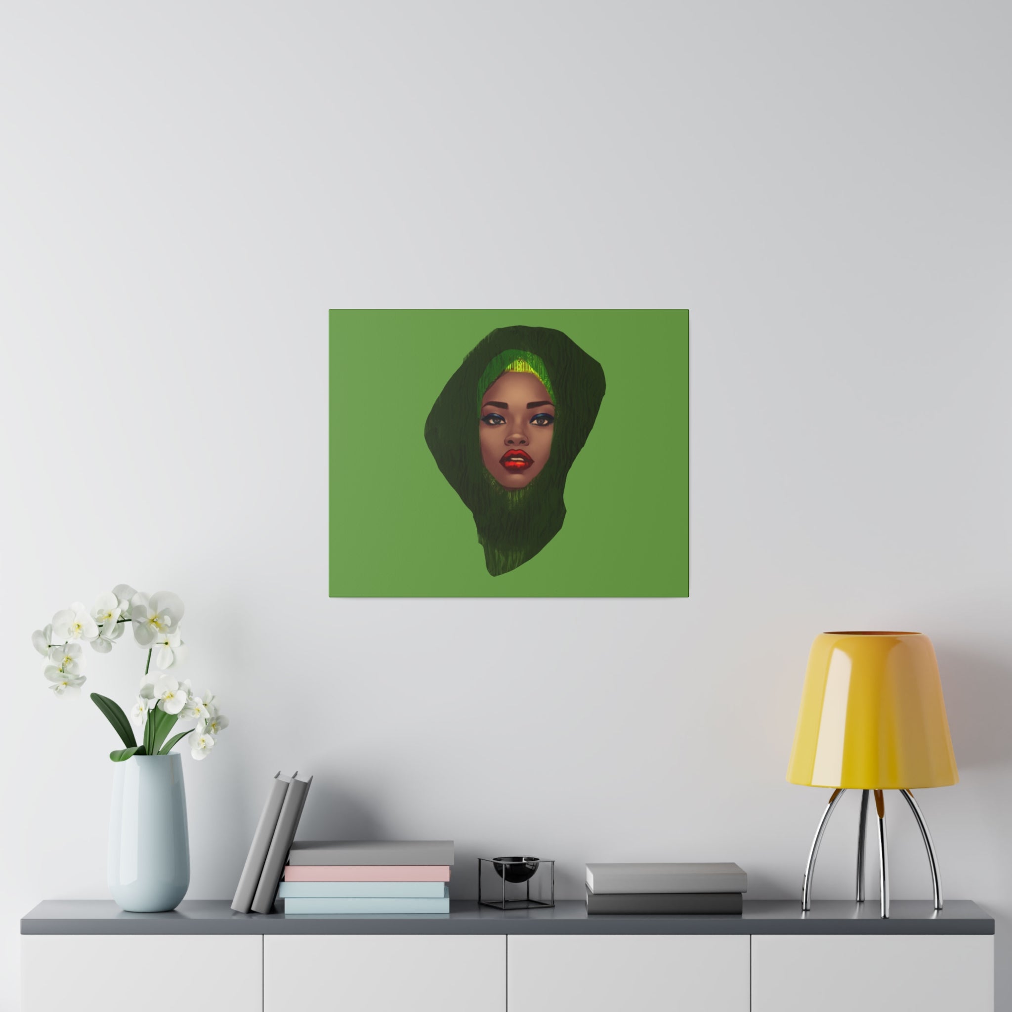 KHADIJAH Matte Canvas, Stretched, 0.75"