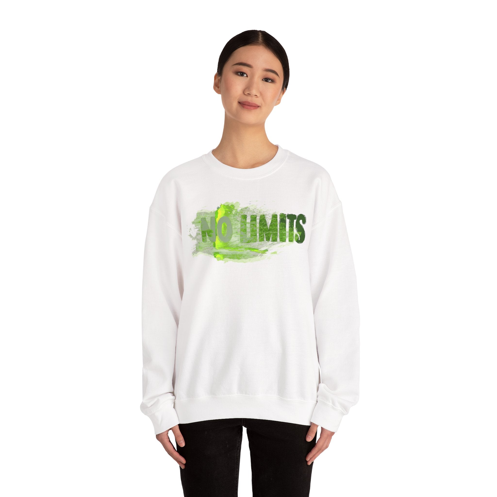 No Limits Unisex Heavy Blend™ Crewneck Sweatshirt - Inspirational & Comfortable