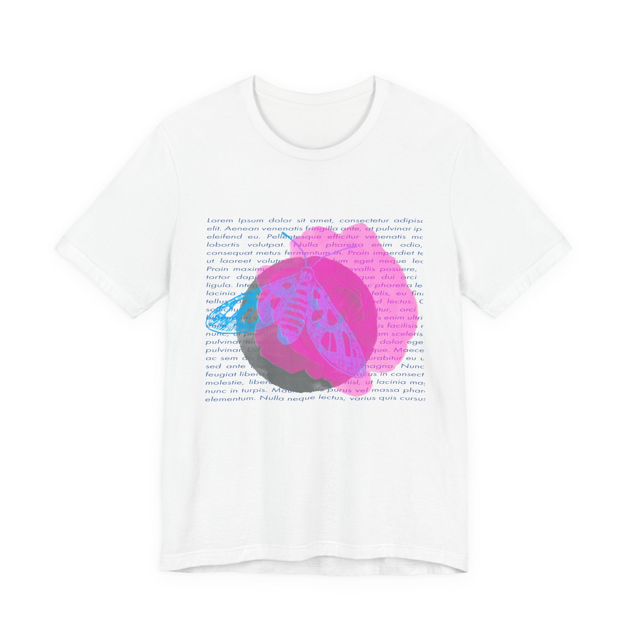 Cheerful Colorful Hand-Placed Graphic Tee