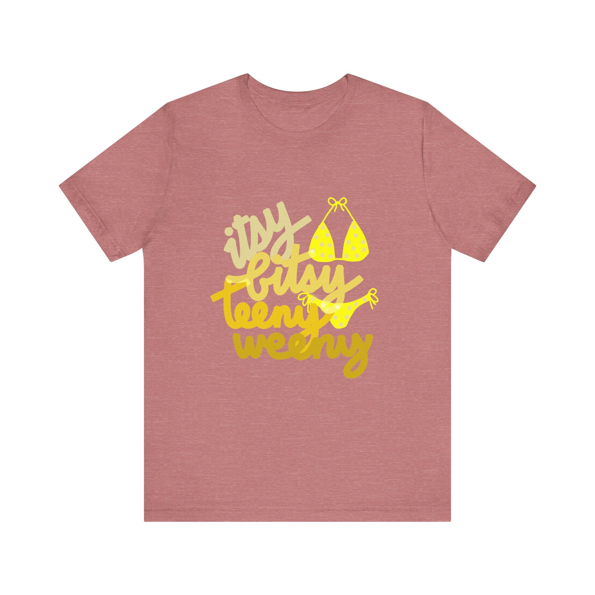 ITSY BITSY BIKINI Unisex Jersey Short Sleeve Tee