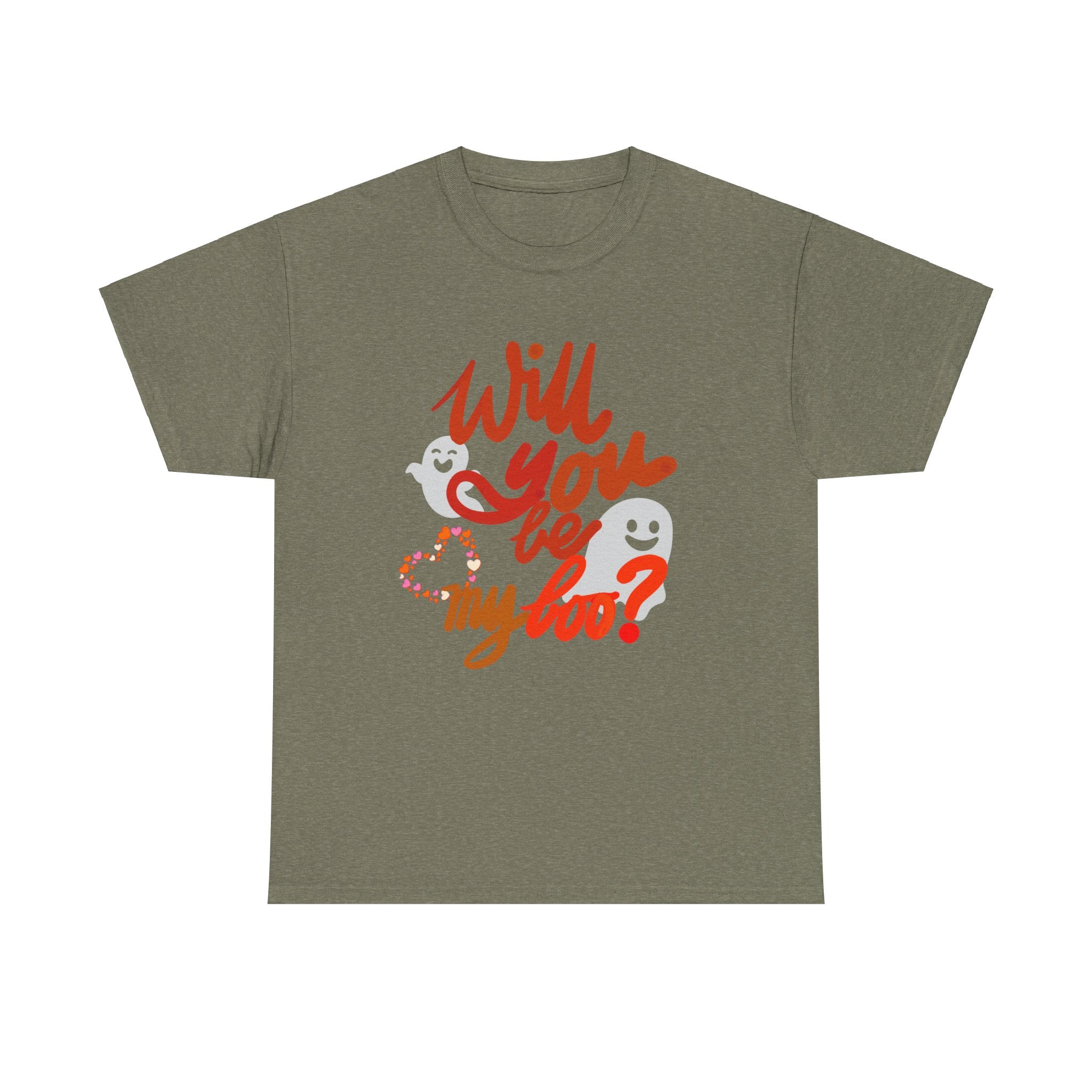 BE MY BOO? Unisex Heavy Cotton Tee