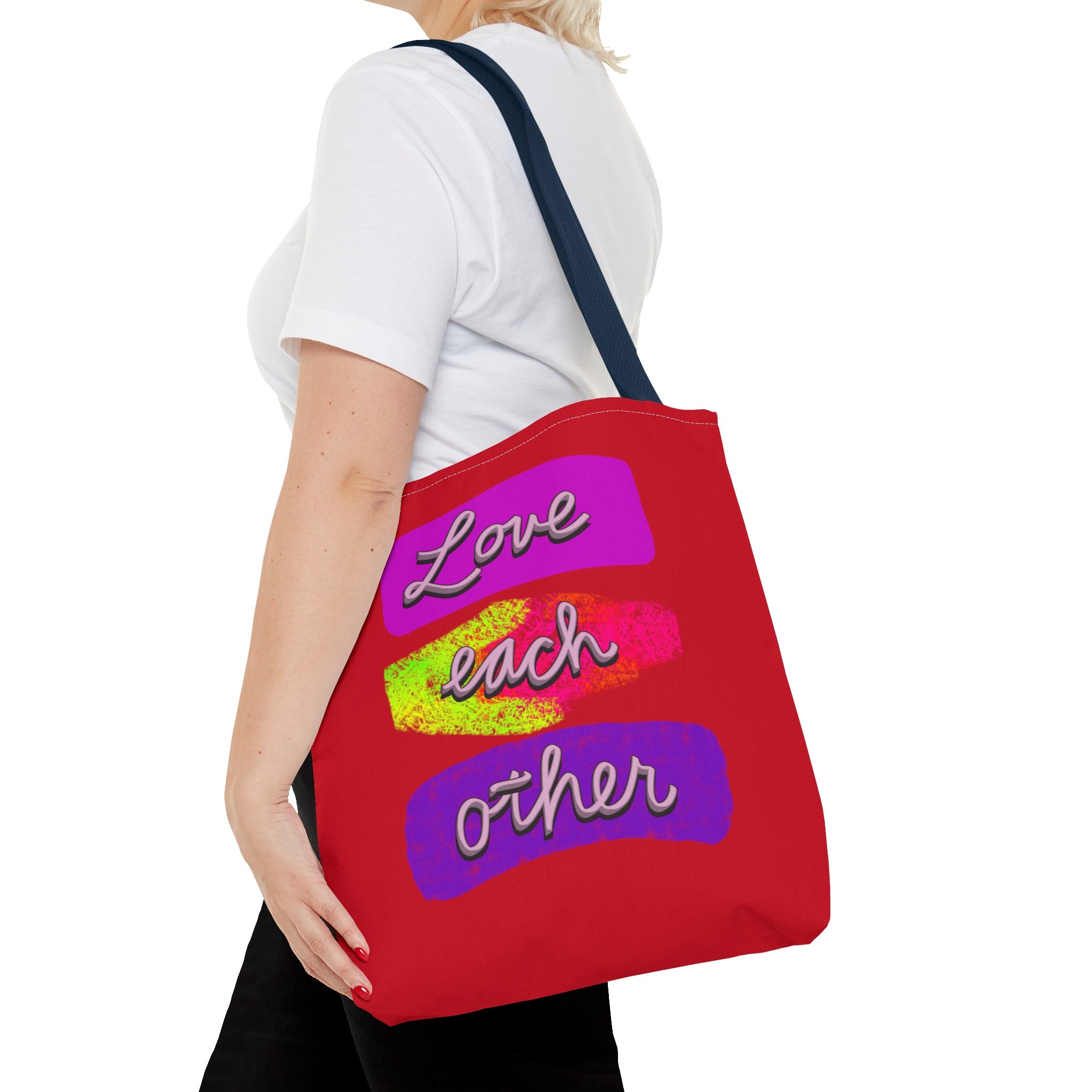 LOVE EACH OTHER Tote Bag (AOP)