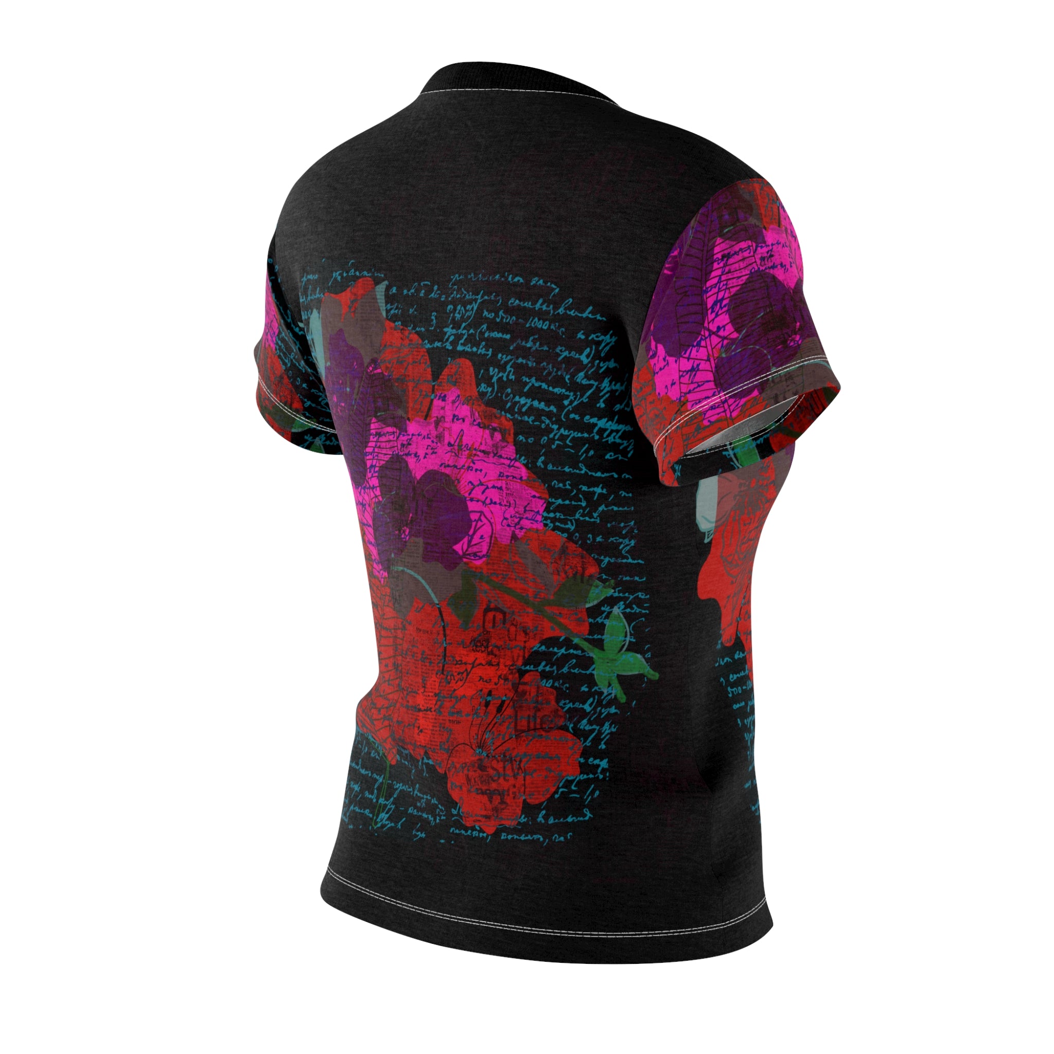 BRILLIANT FLOWERS Women's Cut & Sew Tee (AOP)