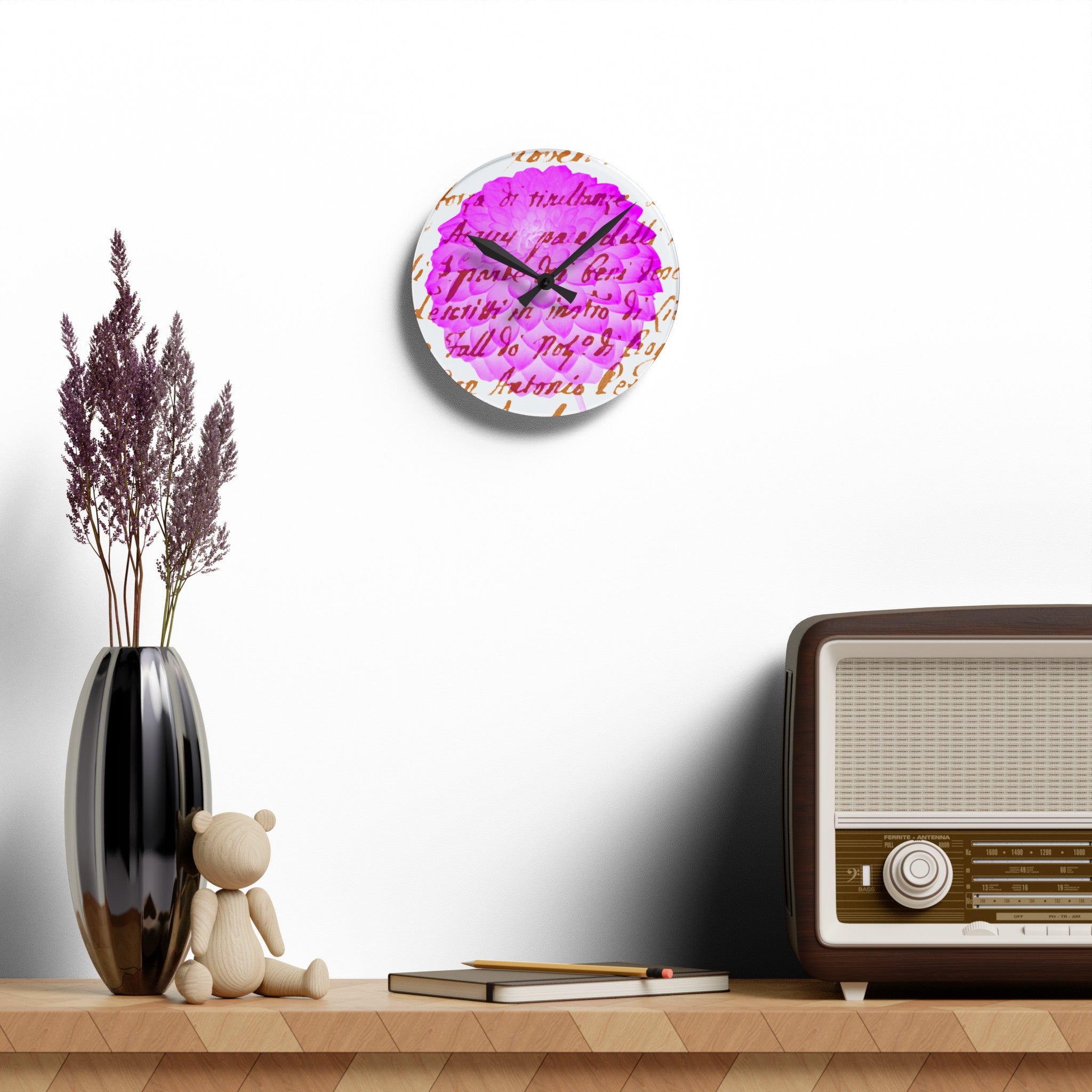 OROLOGIO Acrylic Wall Clock