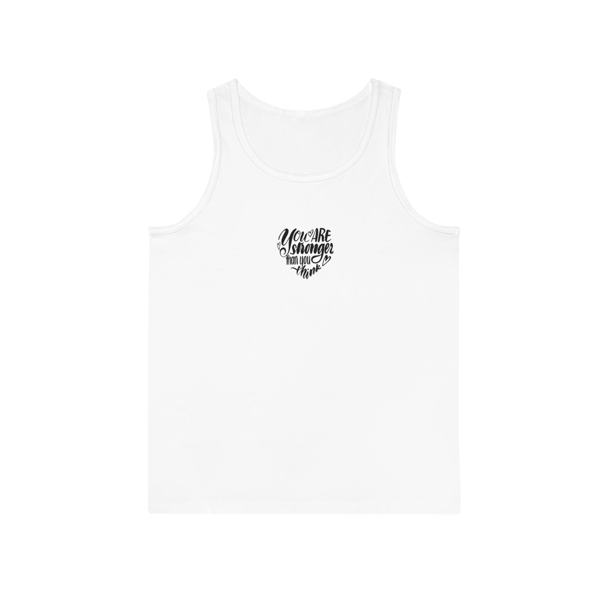 Inspirational Unisex Softstyle™ Tank Top - "You Are Stronger Than You Think"