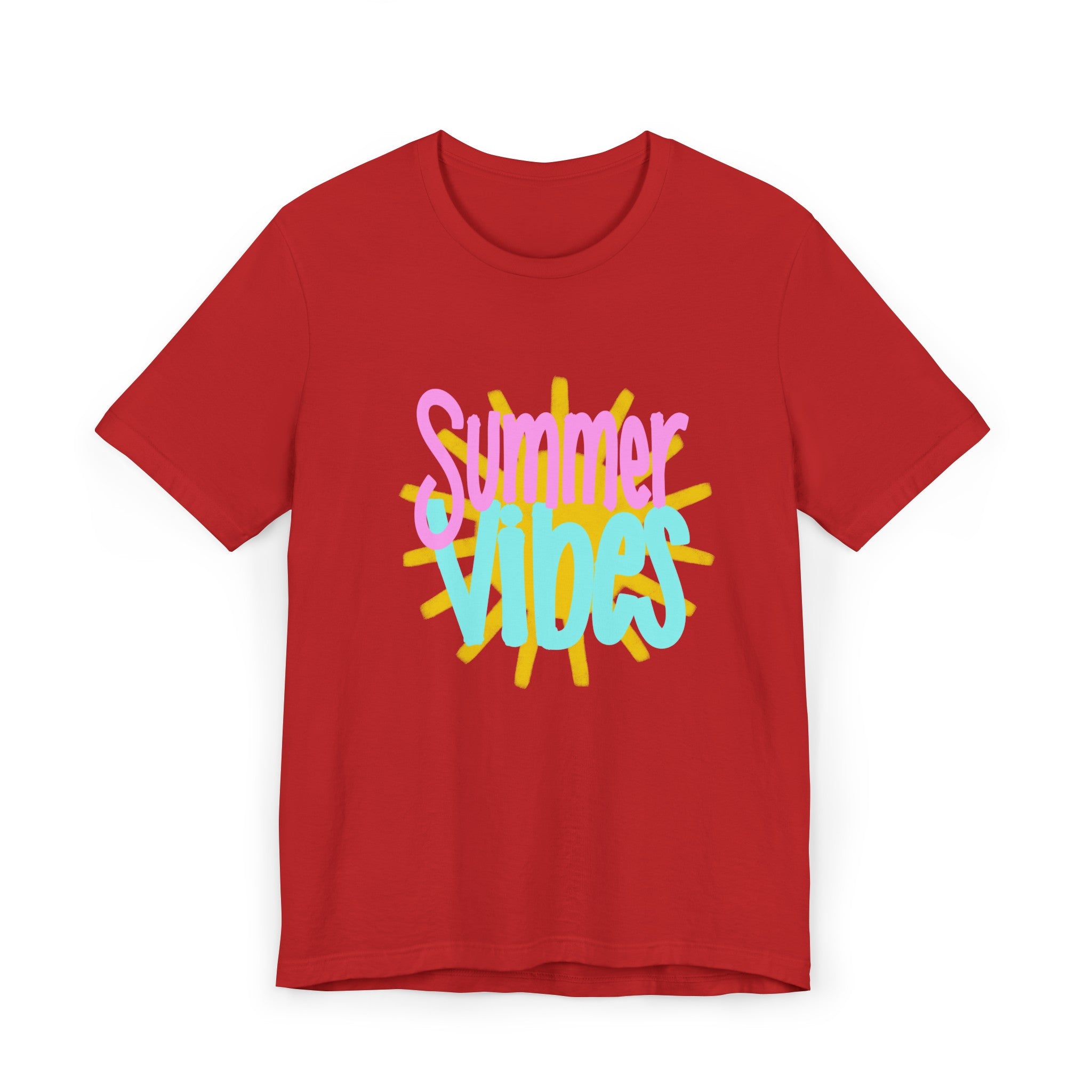 SUMMER VIBES Unisex Jersey Short Sleeve Tee