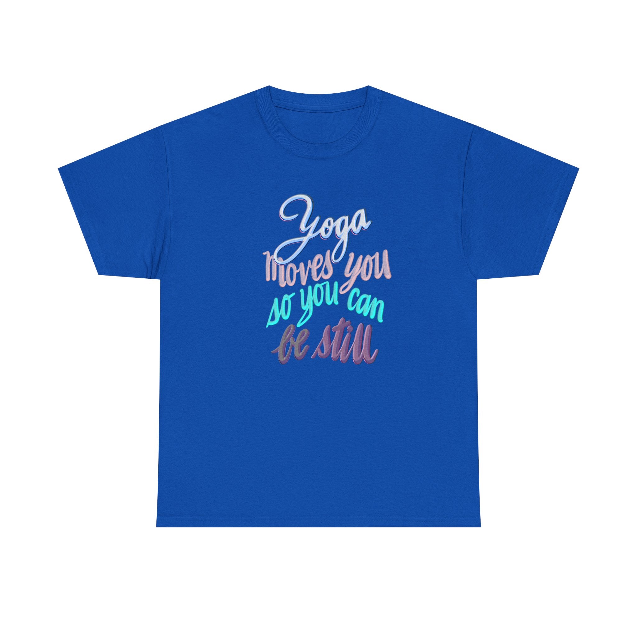 Yoga Moves You Unisex Heavy Cotton Tee