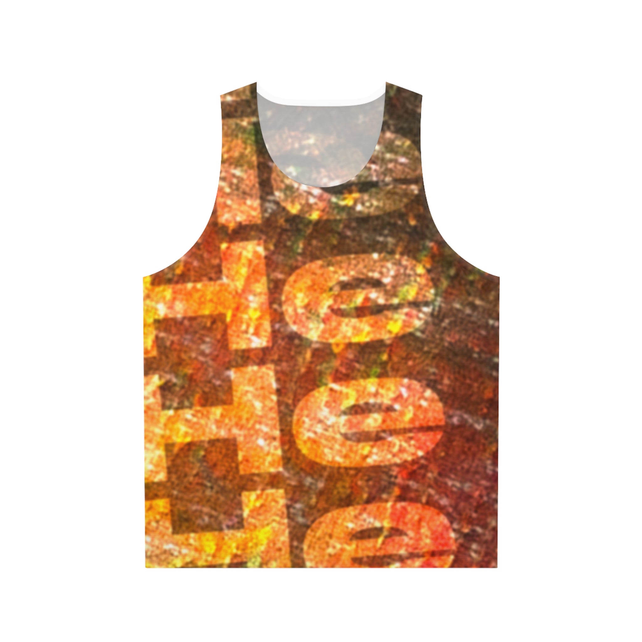Vibrant Graphic Unisex Tank Top - Perfect for Summer and Festivals