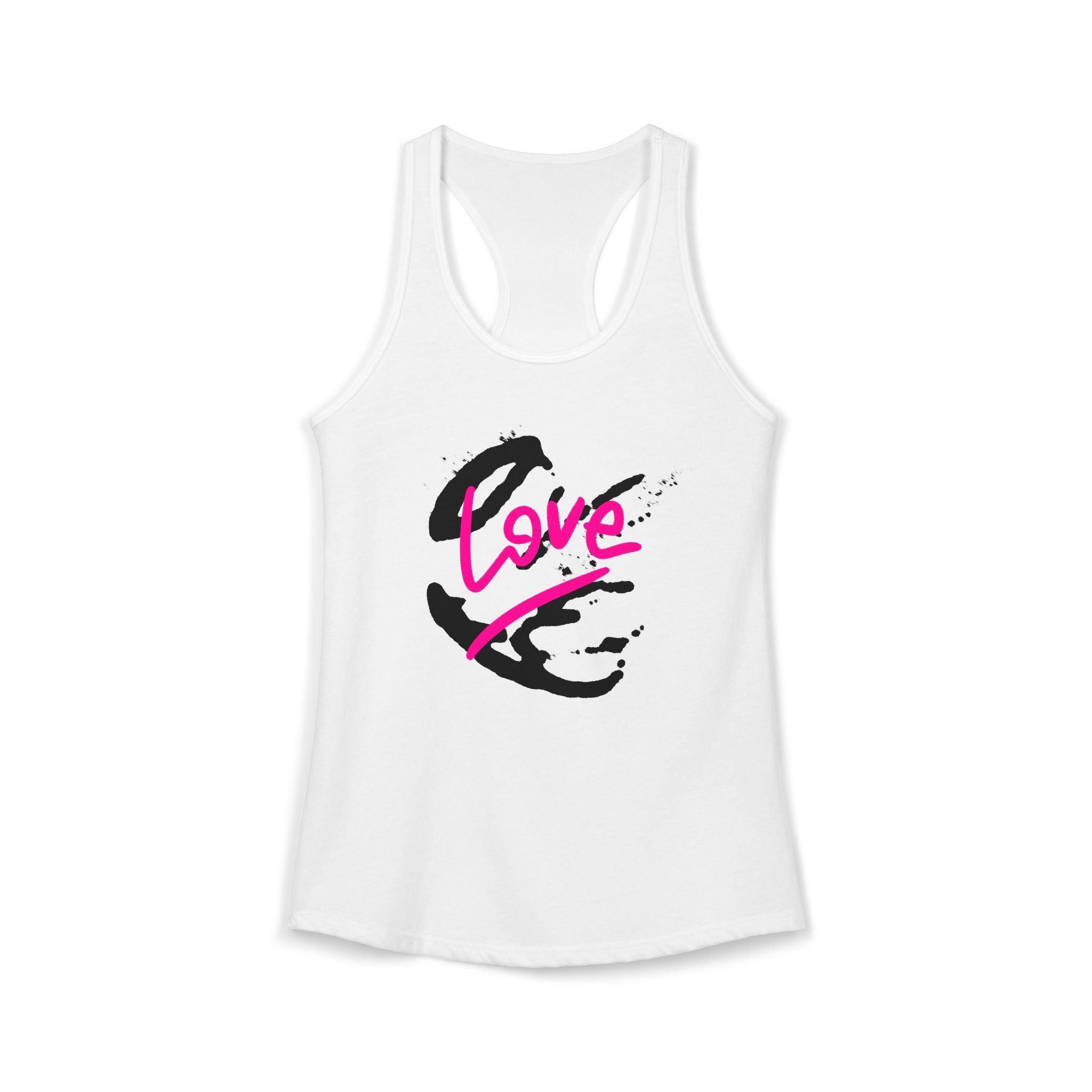 Love Handwritten Racerback Tank