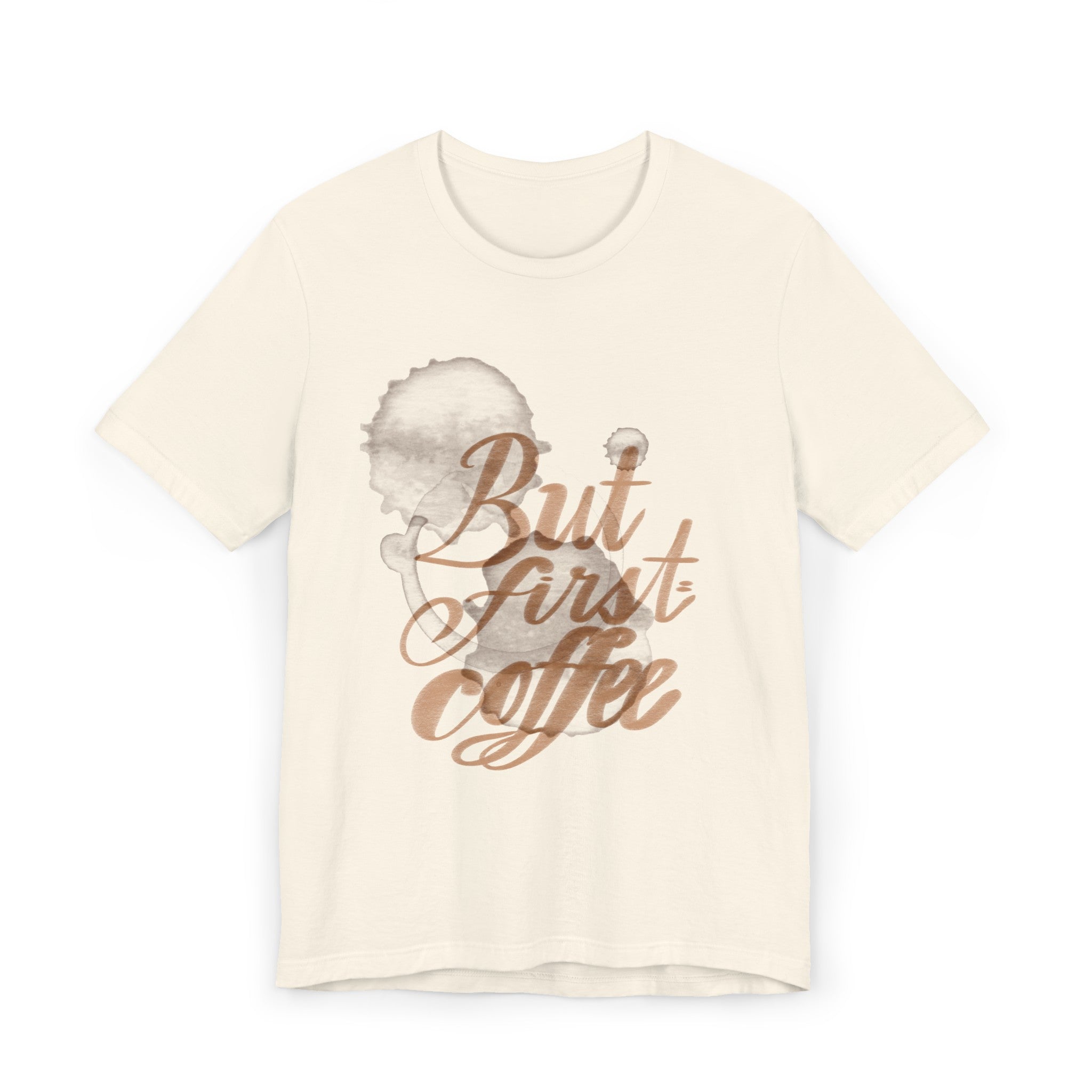 BUT FIRST Unisex Jersey T-Shirt