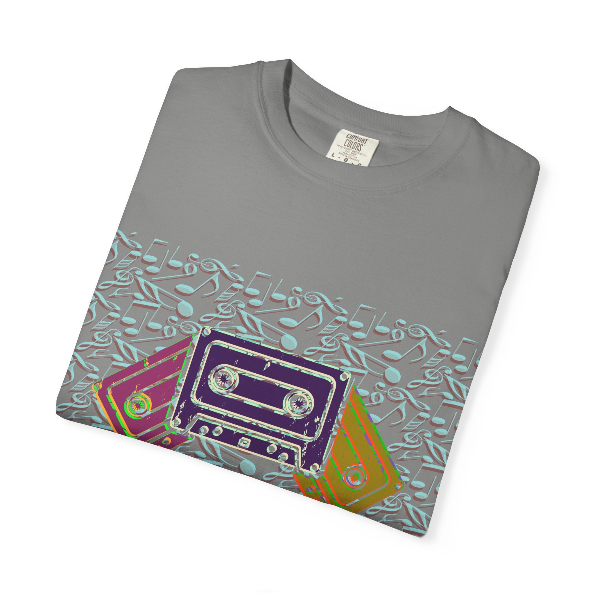 Cassette Tapes Garment-Dyed T-shirt