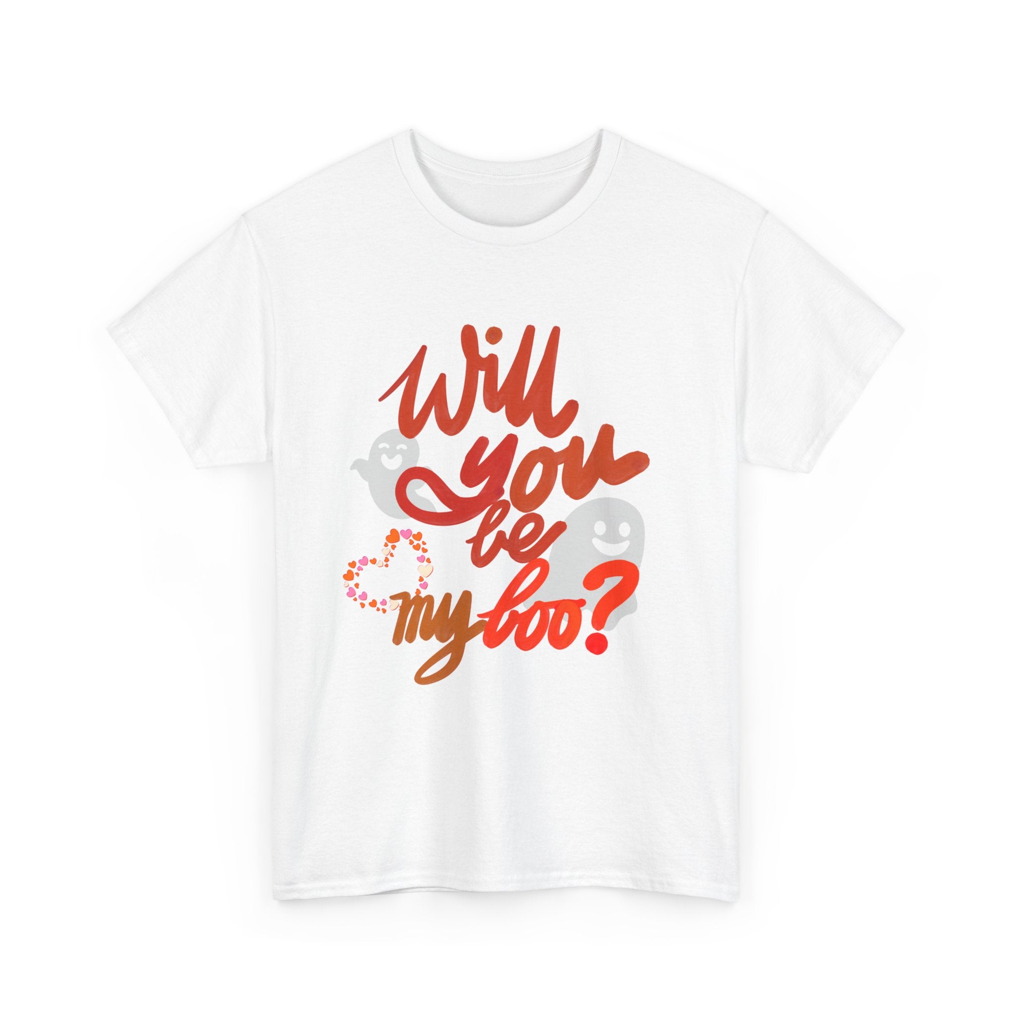 BE MY BOO? Unisex Heavy Cotton Tee