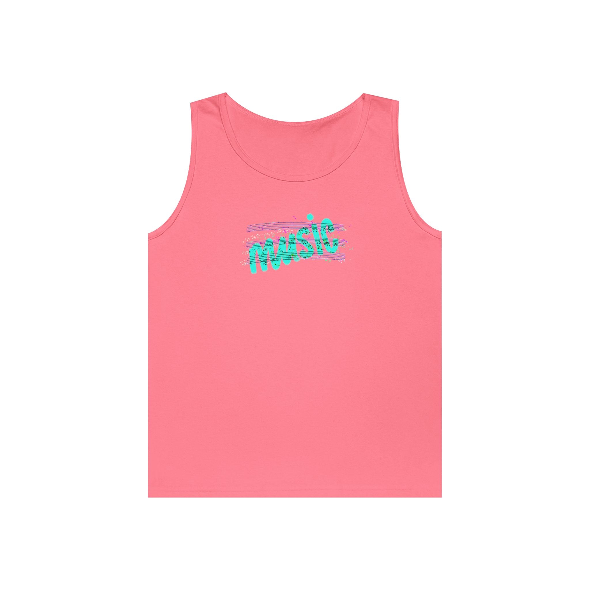 Music Vibes Unisex Heavy Cotton Tank Top