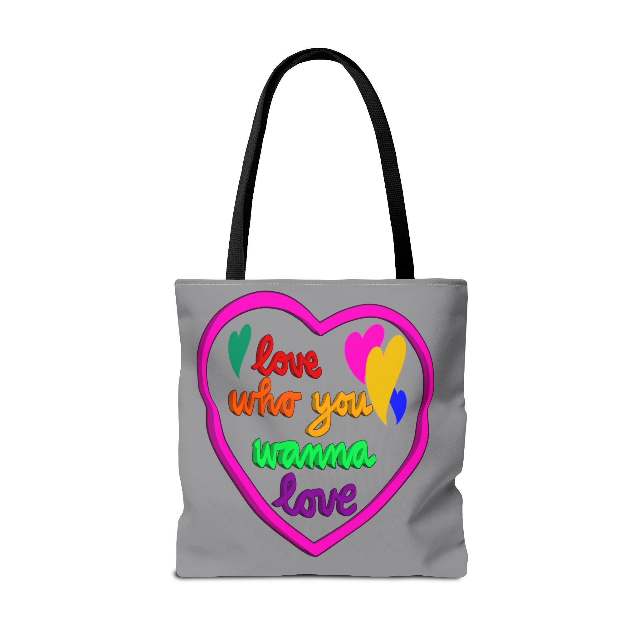LOVE WHO YOU WANNA PRIDE Tote Bag (AOP)