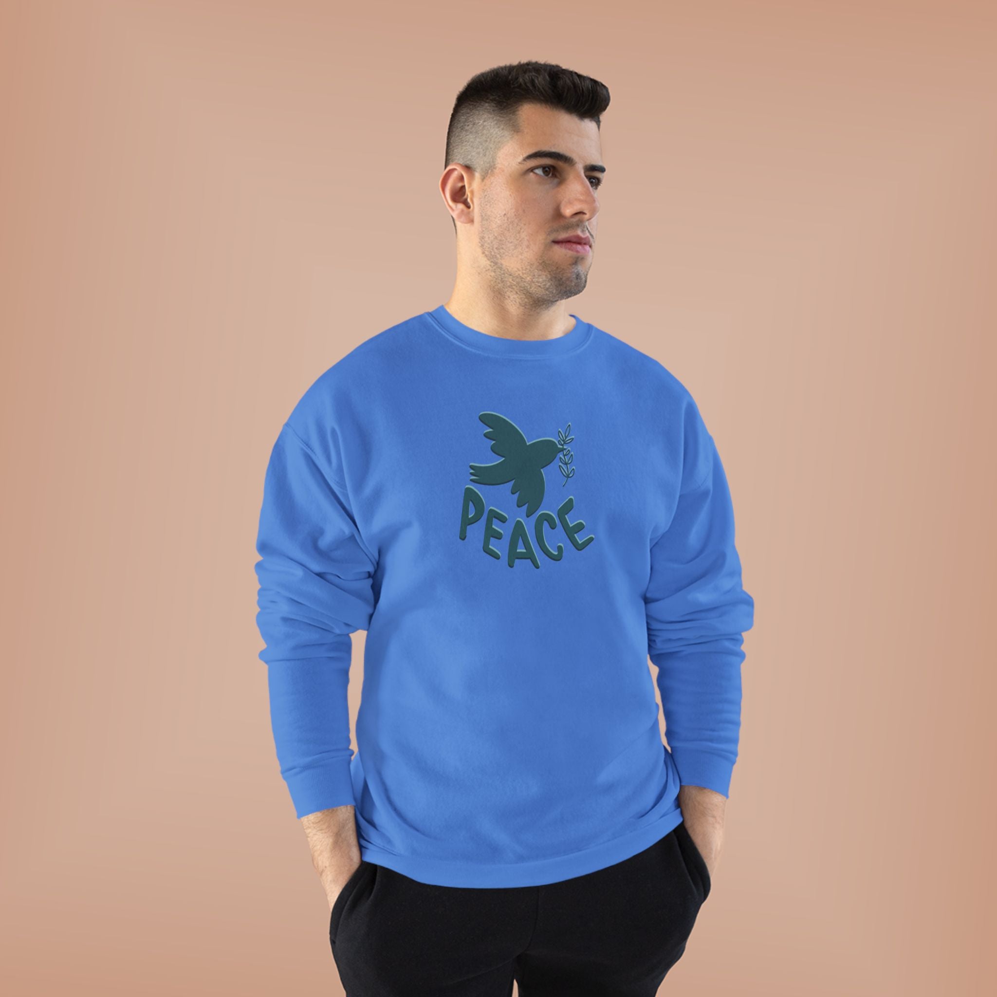 Peace Dove Eco-Friendly Crewneck Sweatshirt
