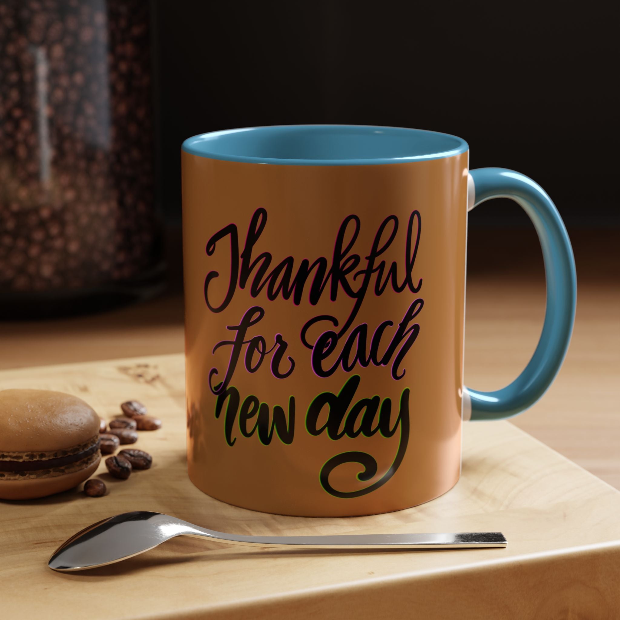 THANKFUL FOR EACH NEW DAY 11 oz Coffee Mug