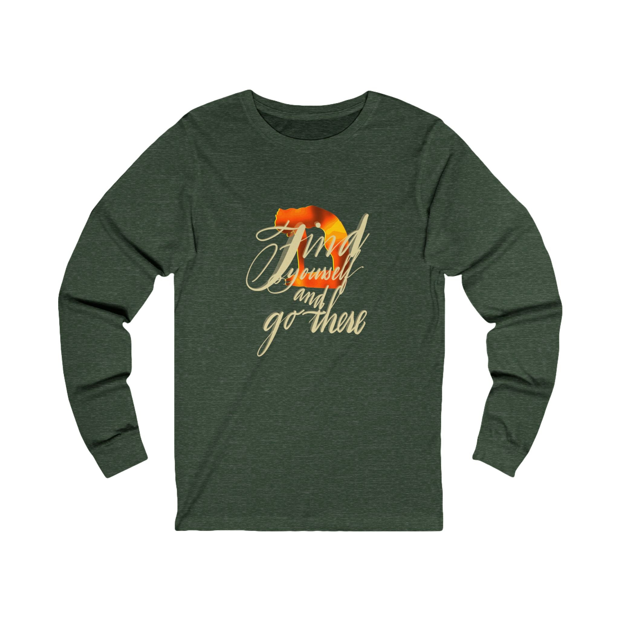 FIND YOURSELF YOGA Unisex Jersey Long Sleeve Tee