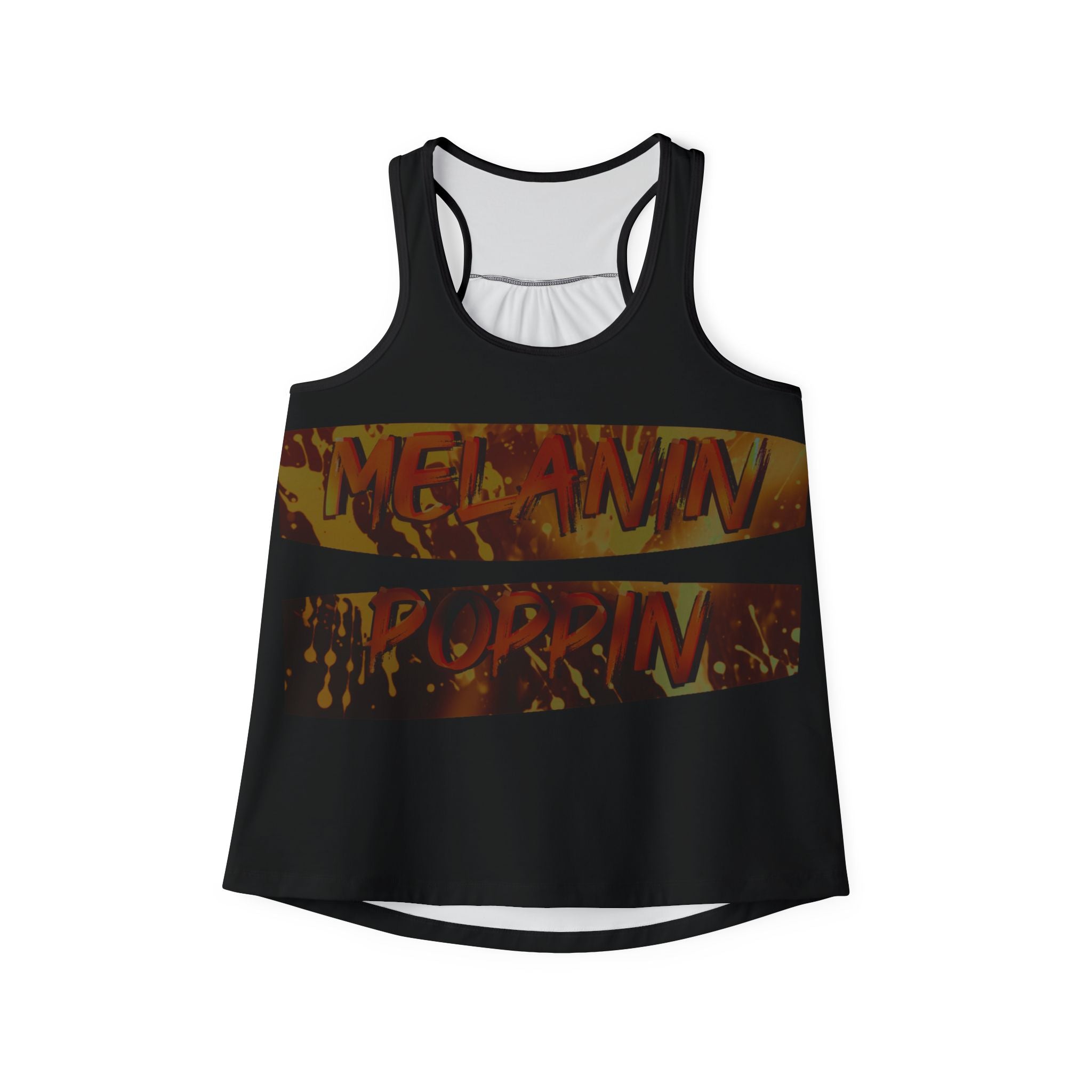 Melanin Poppin' Women's Tank Top - Stylish and Empowering Activewear