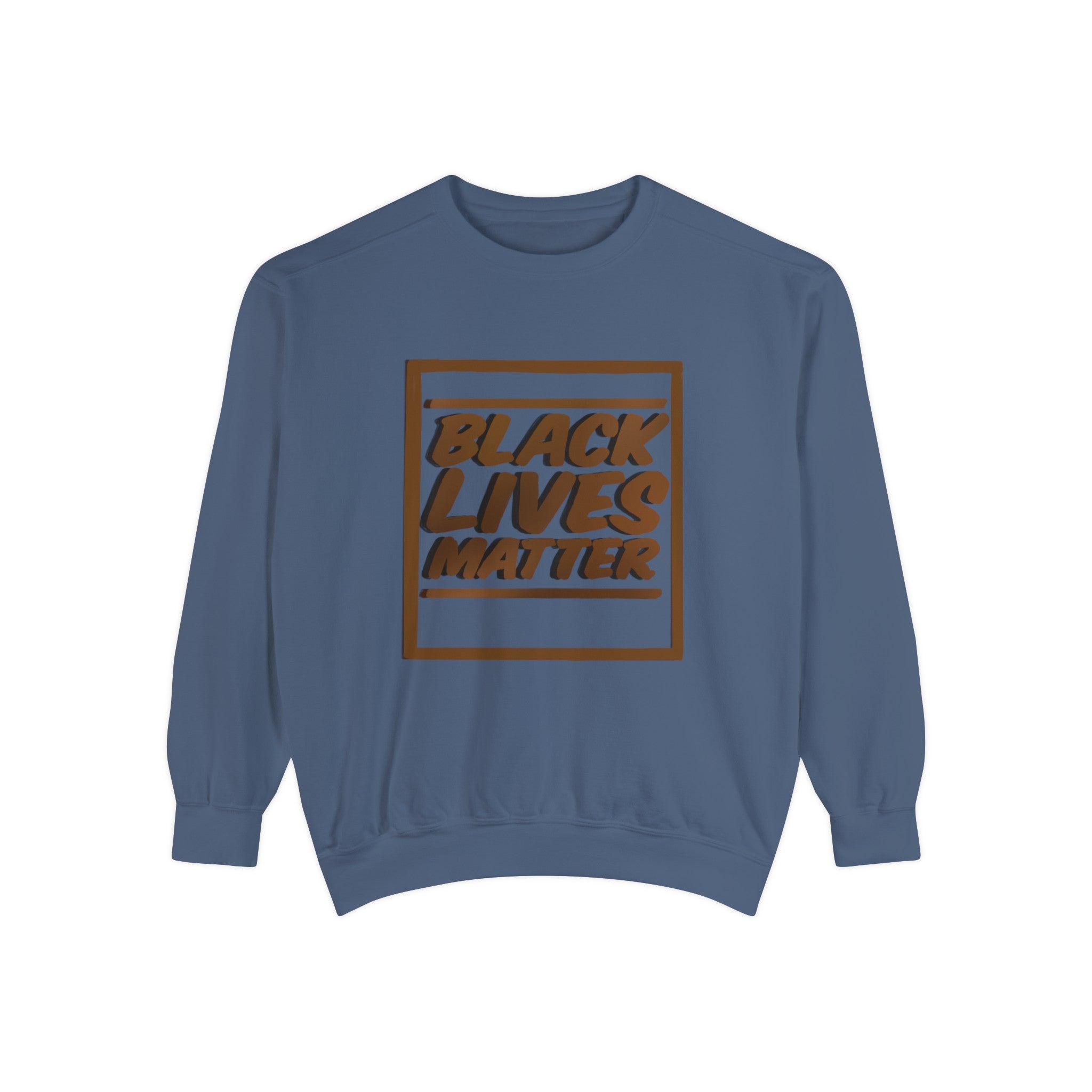 BLACK LIVES MATTER Unisex Garment-Dyed Sweatshirt