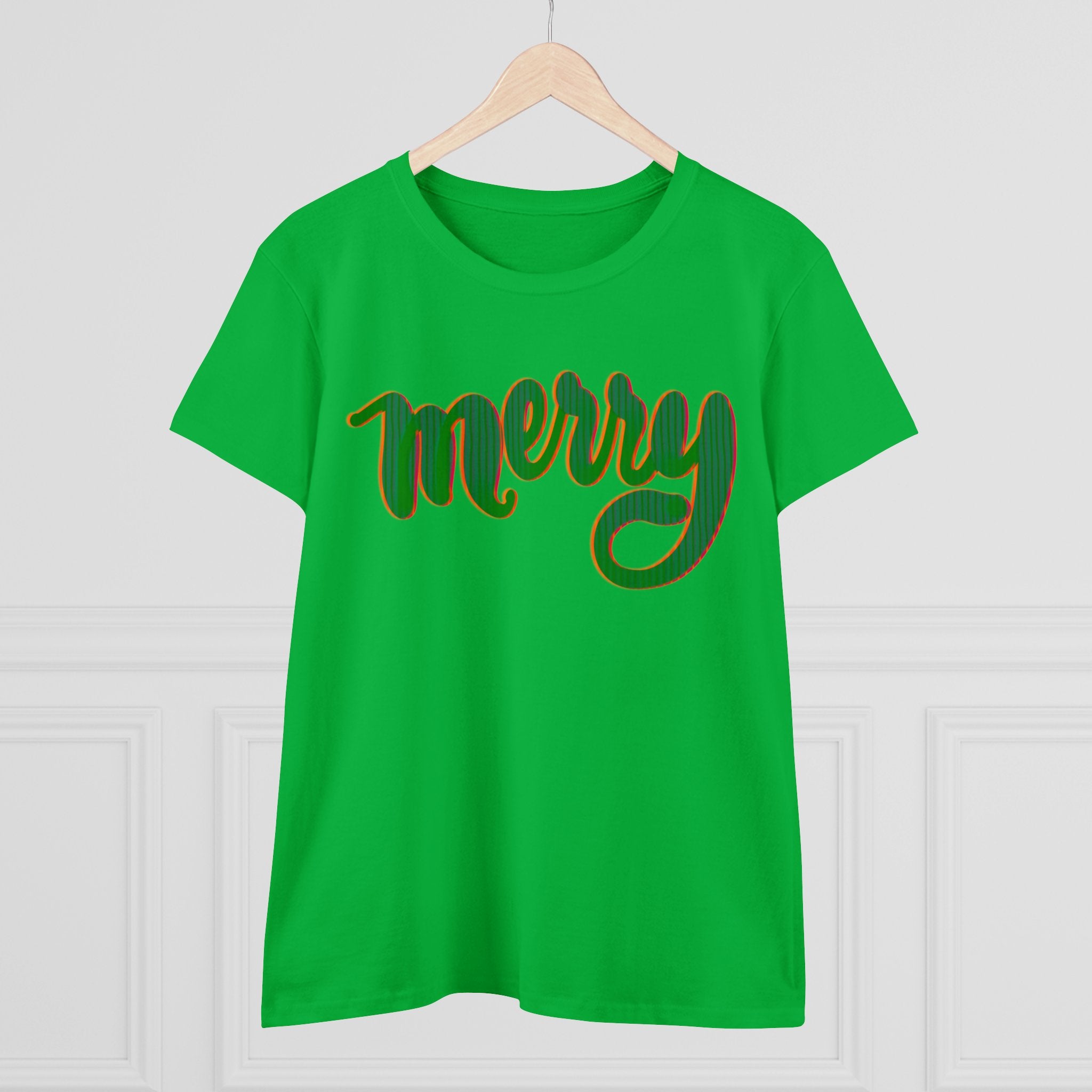 MERRY Women's Midweight Cotton Tee