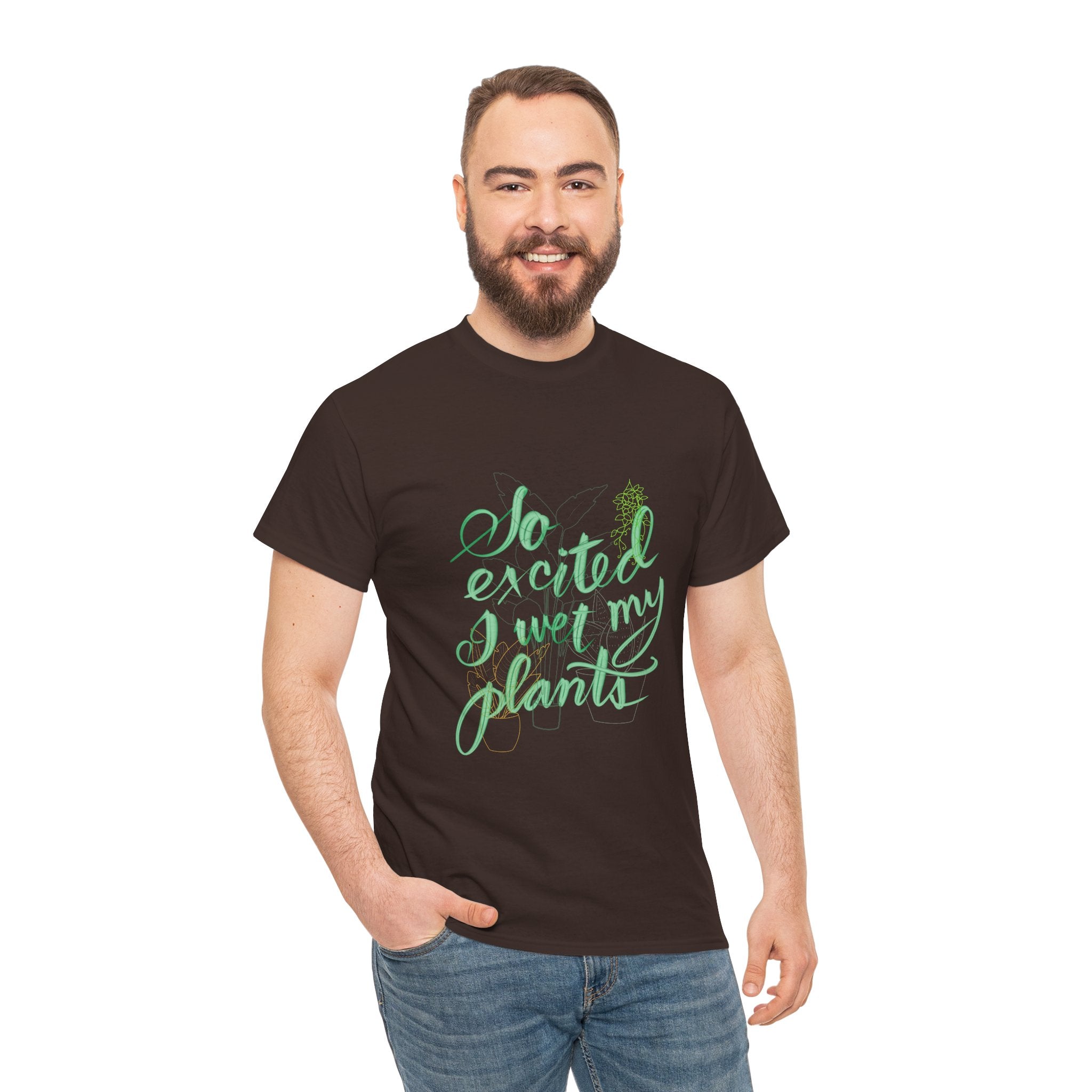 WET MY PLANTS Unisex Heavy Cotton Tee