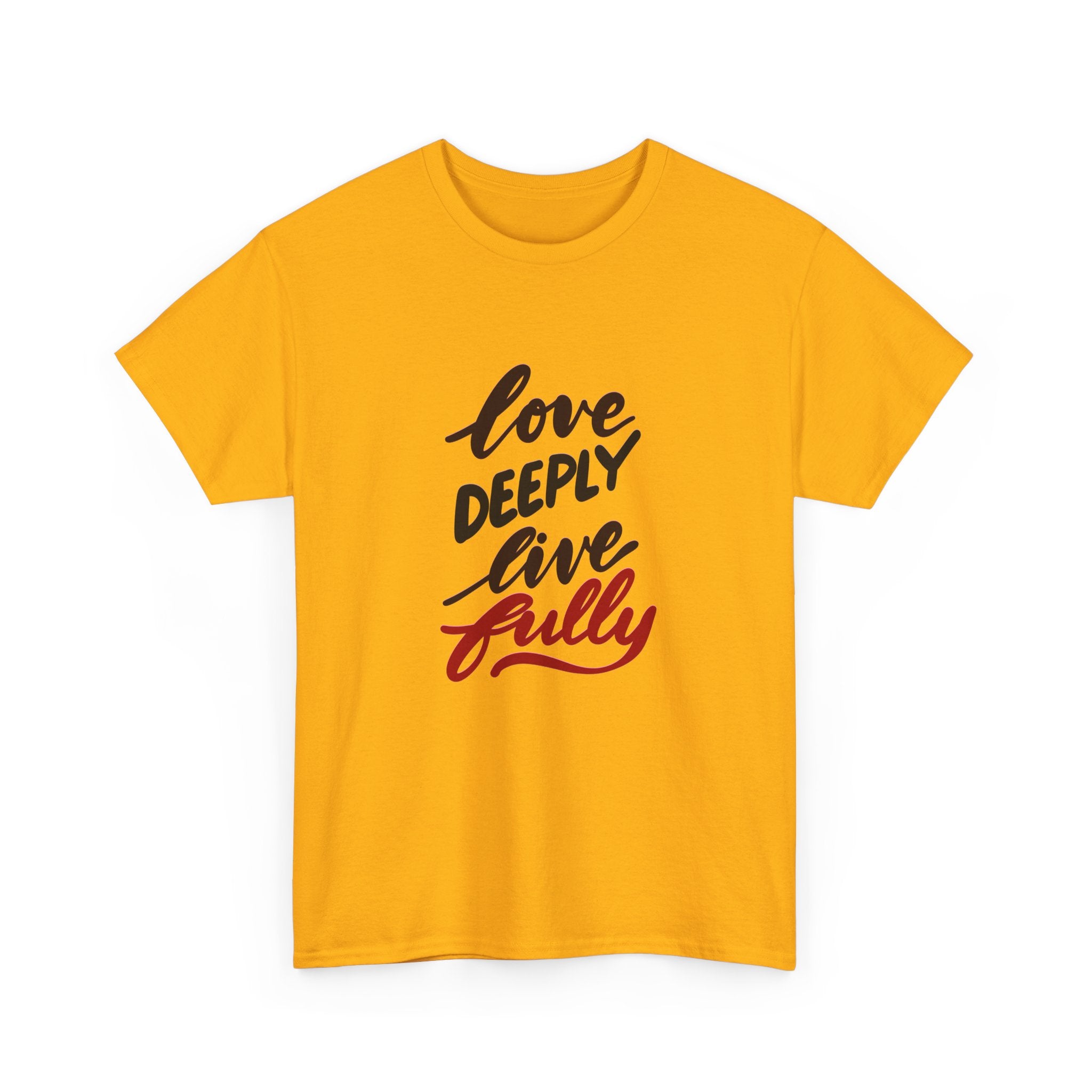 LOVE DEEPLY Heavy Cotton Tee