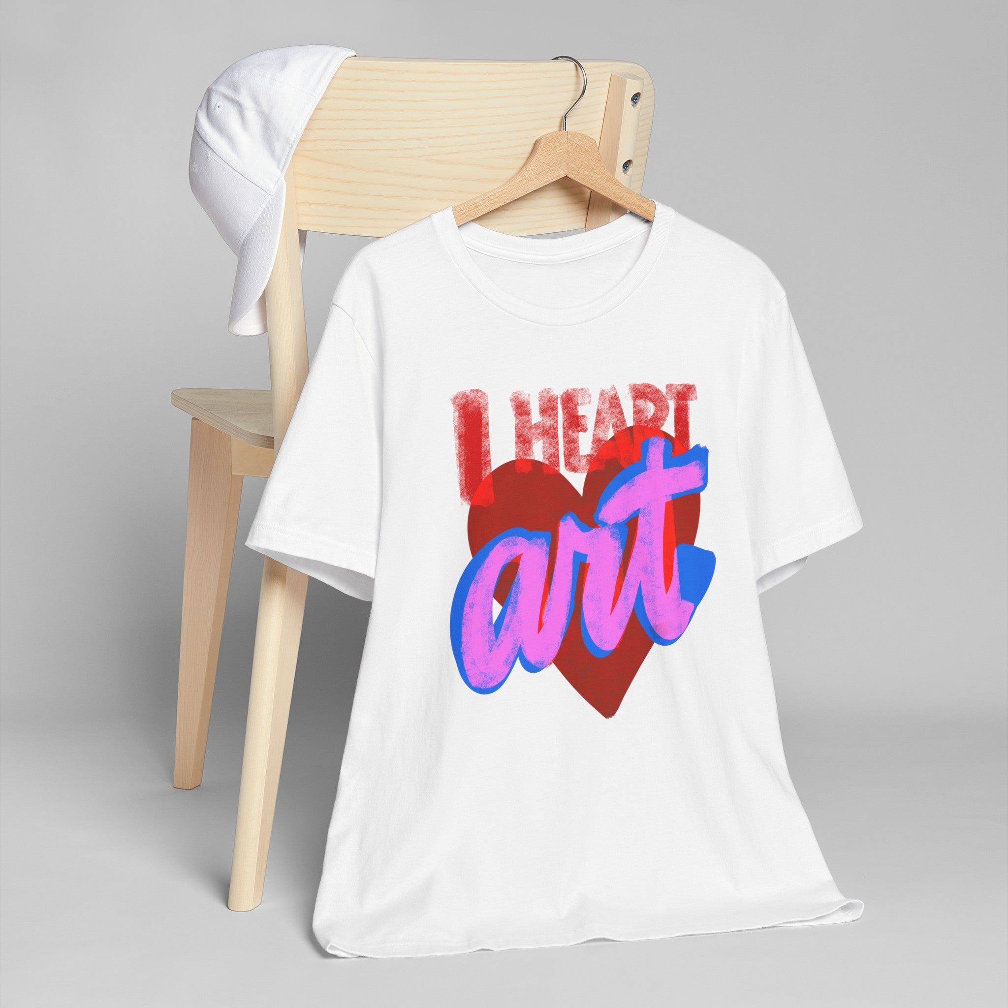 I HEART ART Unisex Jersey Short Sleeve Tee
