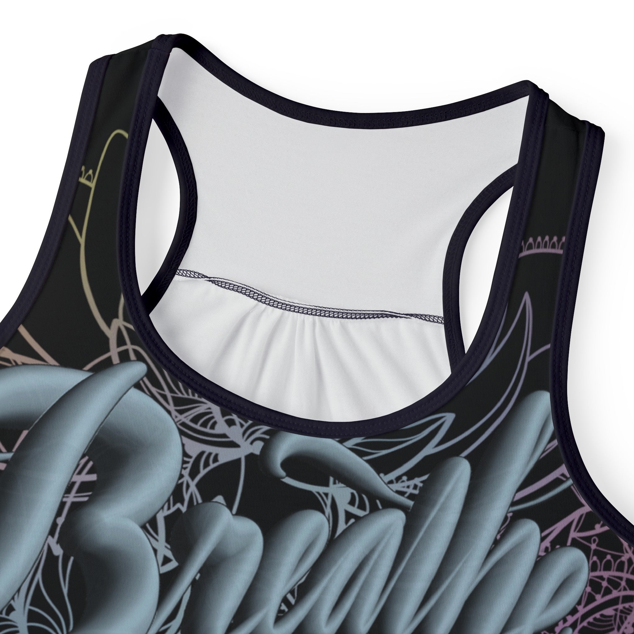 BREATHE FLOW GROW Women's Tank Top (AOP)