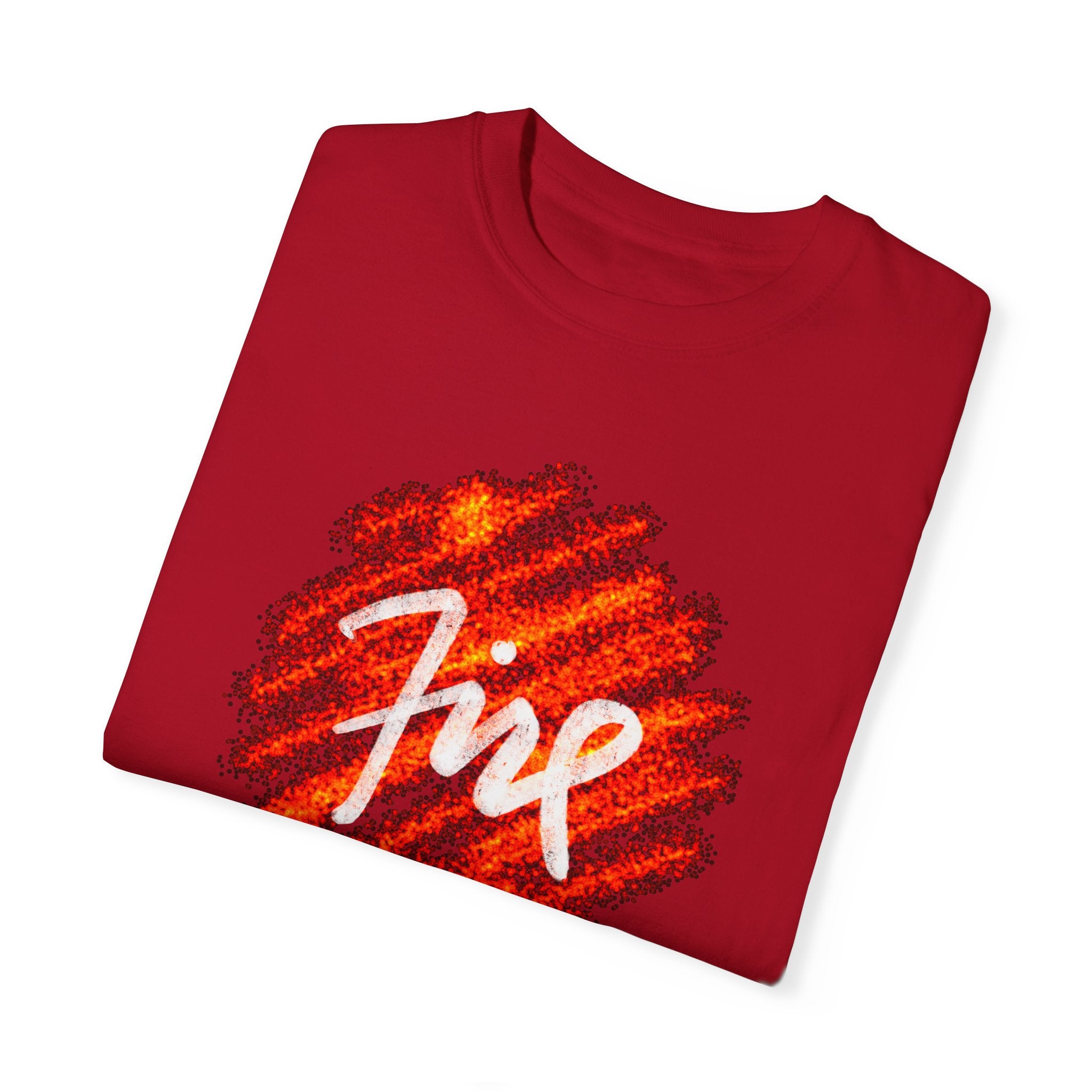FIRE Unisex Garment-Dyed T-shirt