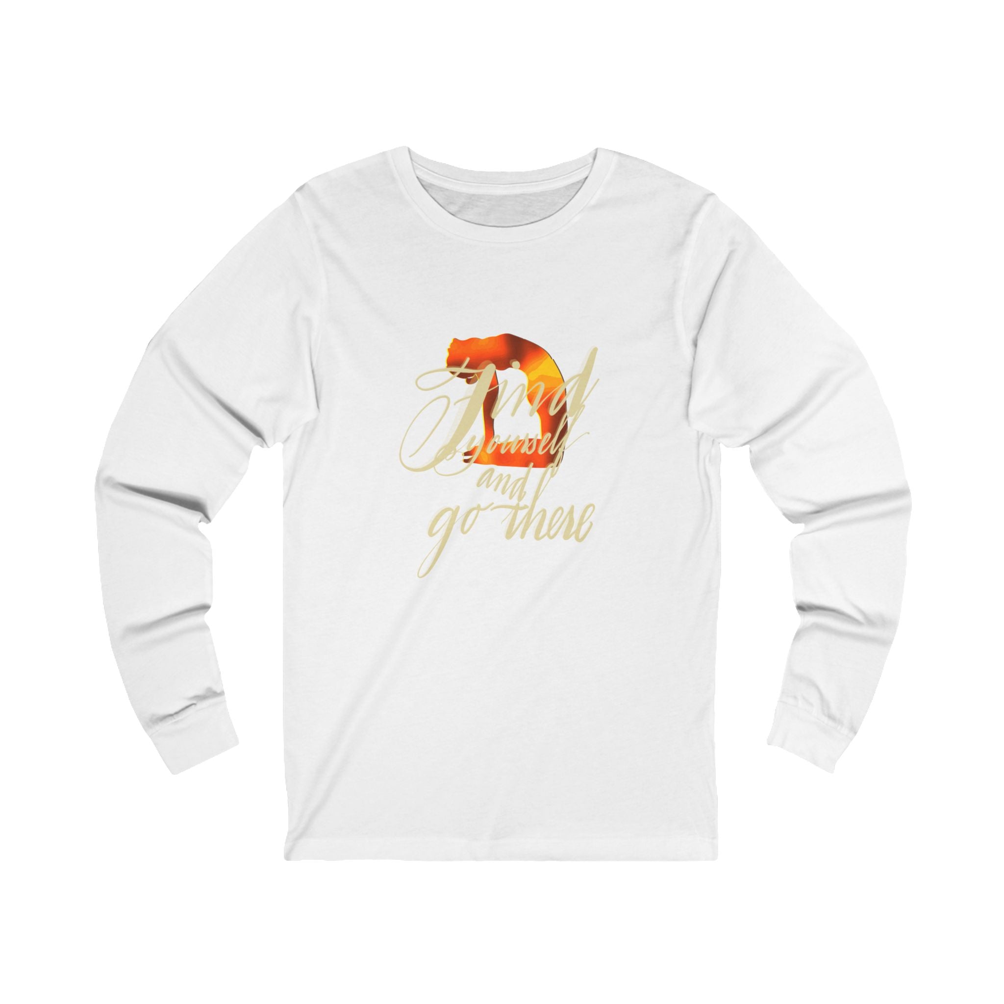 FIND YOURSELF YOGA Unisex Jersey Long Sleeve Tee