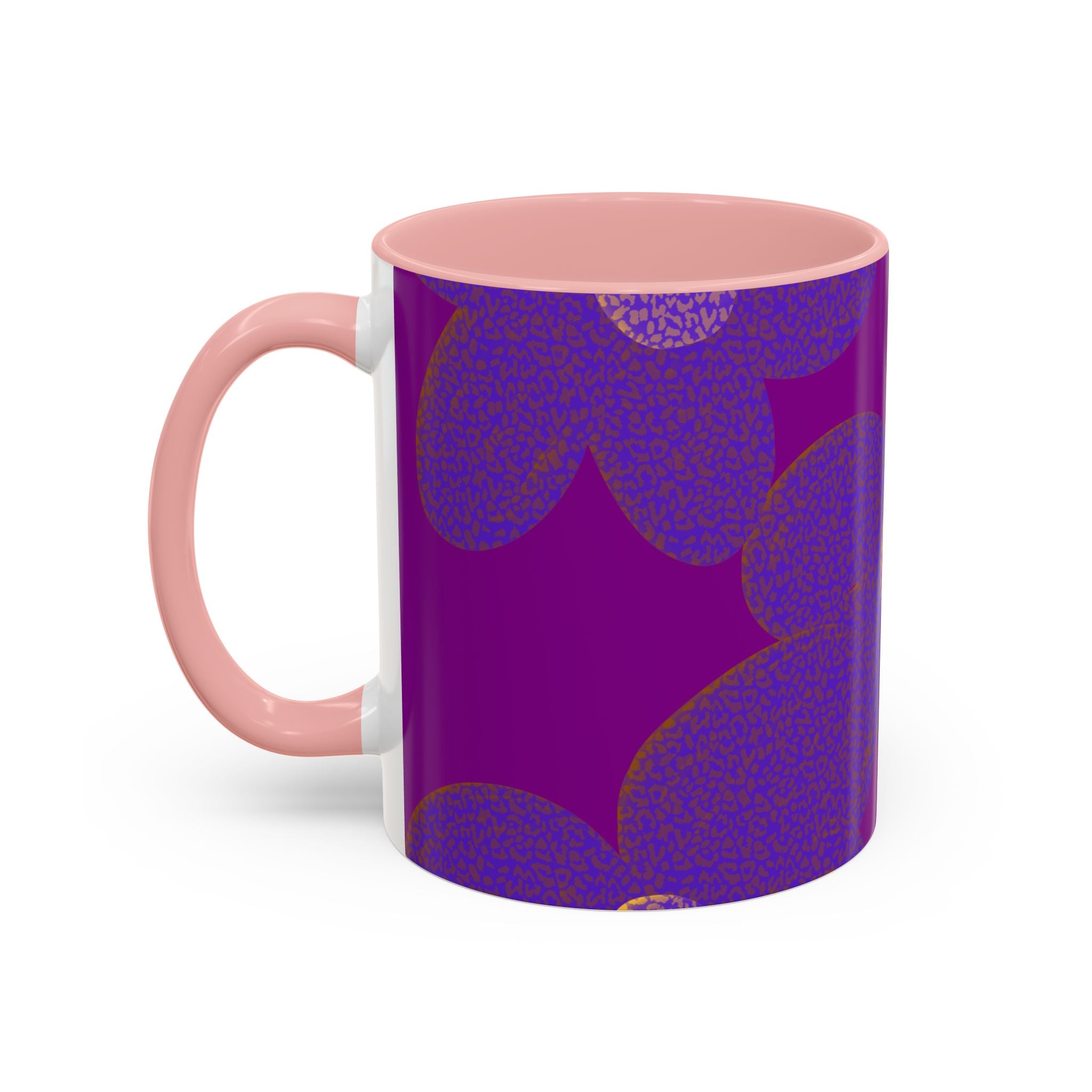 PURPLE FLOWER POWER 11 oz Coffee Mug