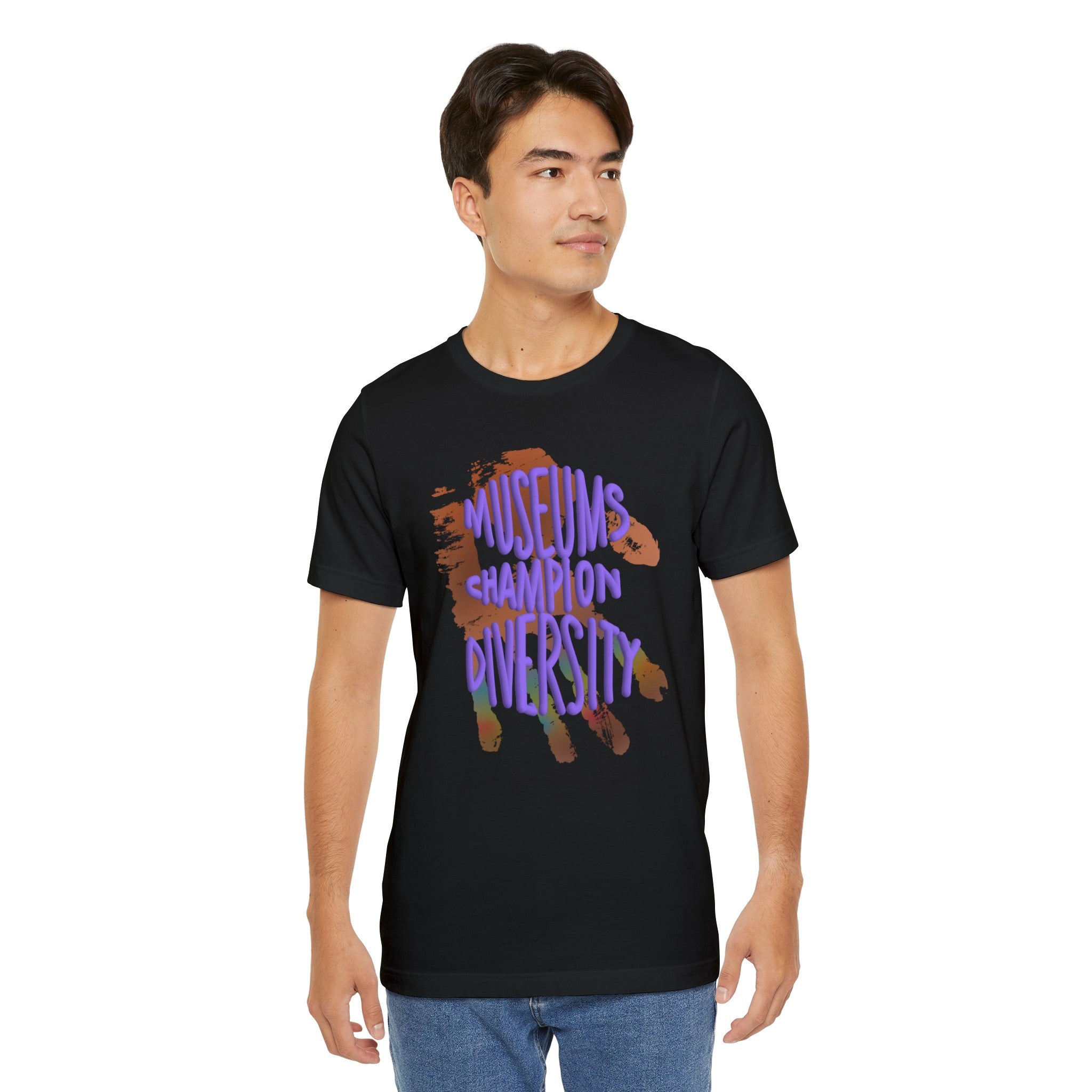 MUSEUMS CHAMPION DIVERSITY Unisex Jersey Short Sleeve Tee