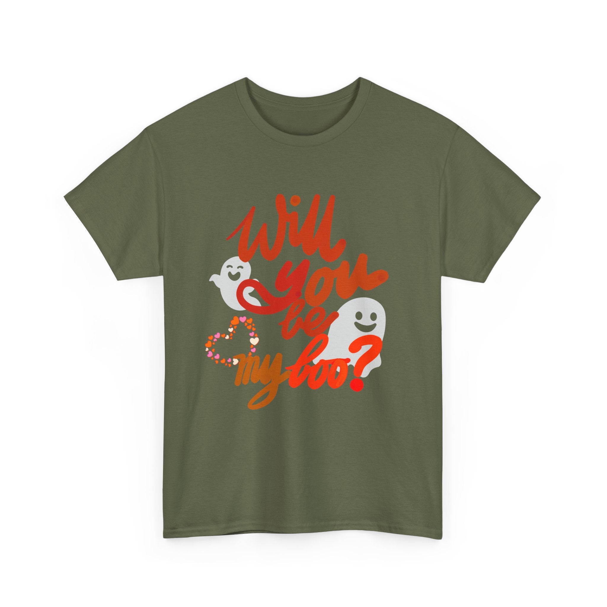 BE MY BOO? Unisex Heavy Cotton Tee
