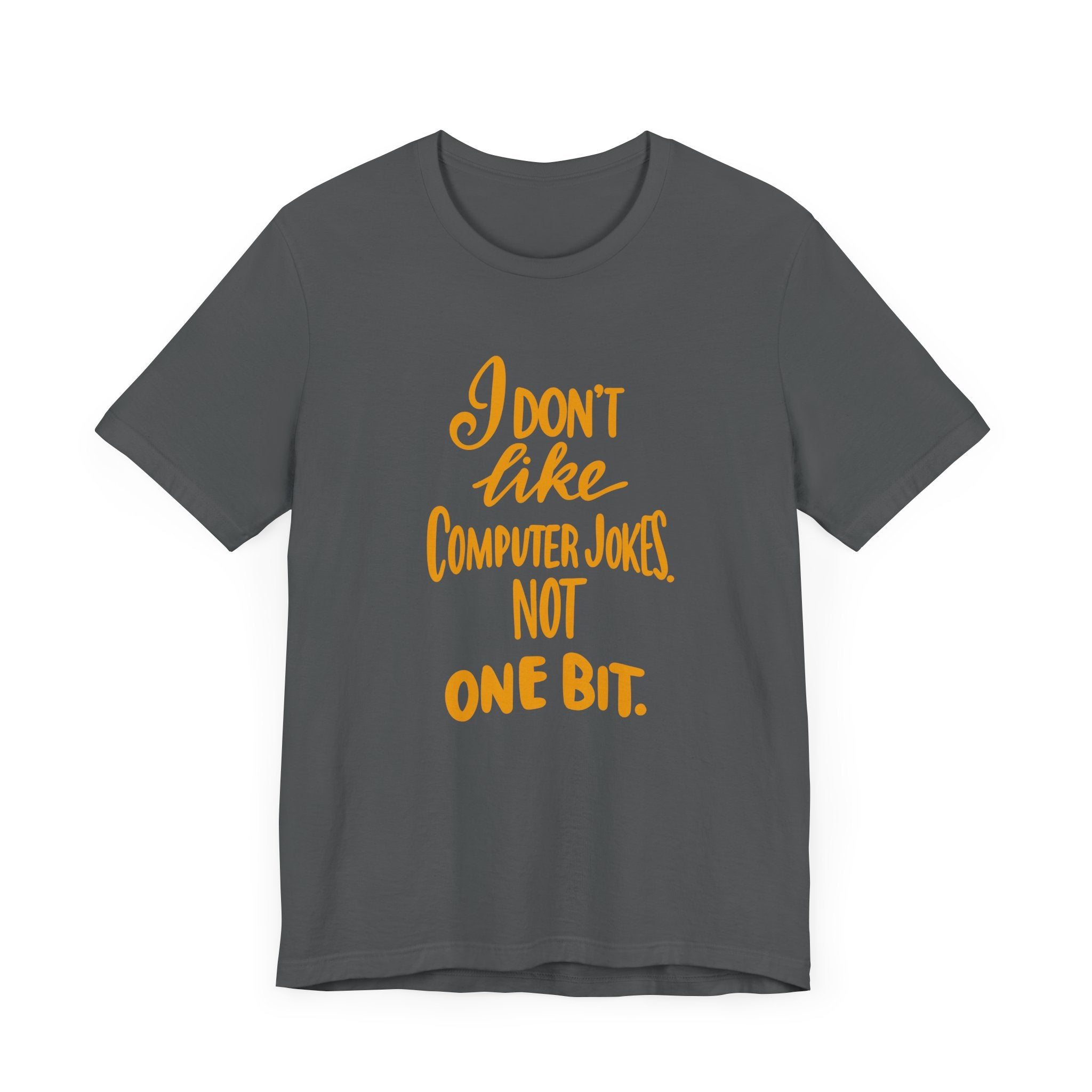 Funny Computer Joke Unisex Short Sleeve Tee - Perfect for Tech Lovers