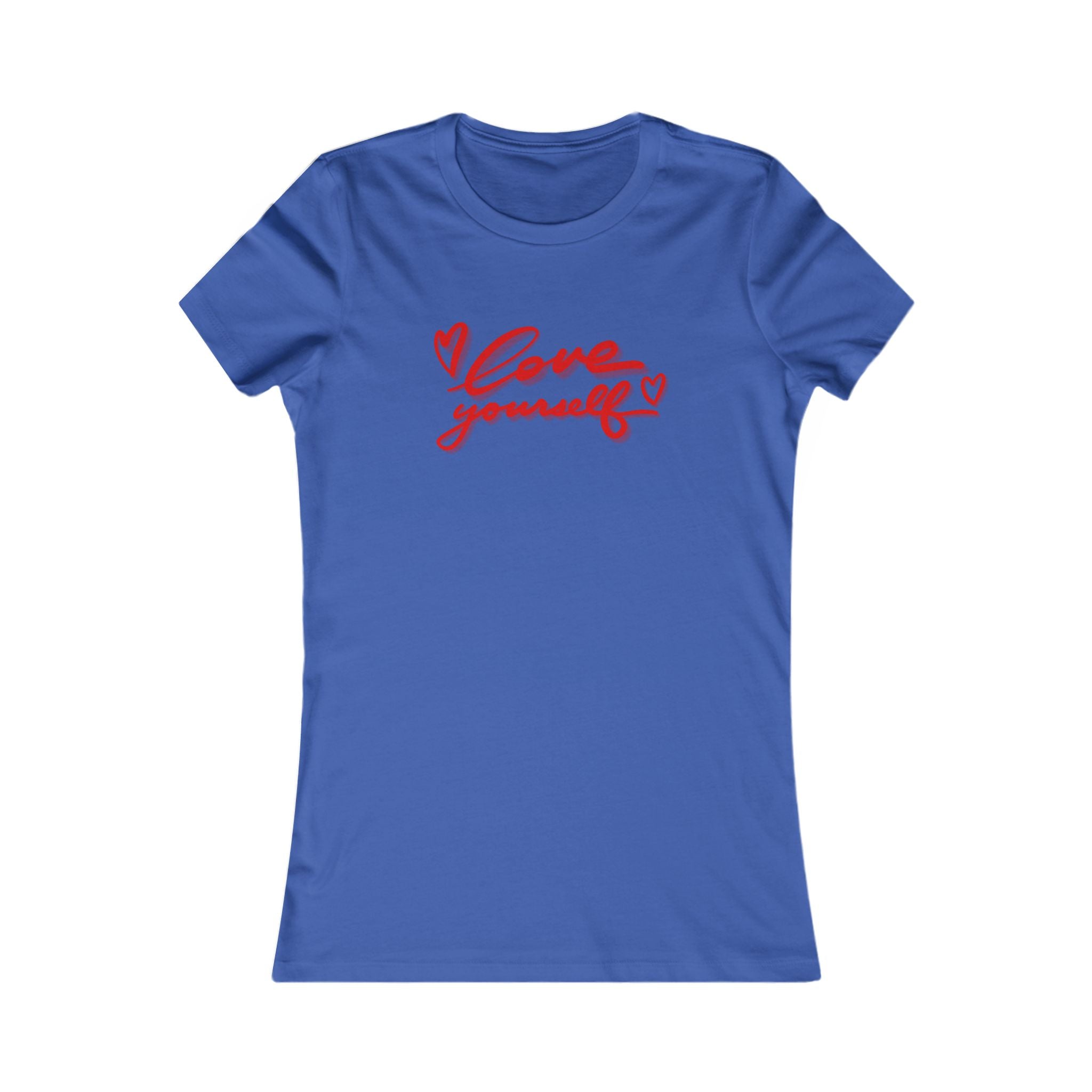 Love Yourself Women's Tee - Inspirational Shirts for Self-Care
