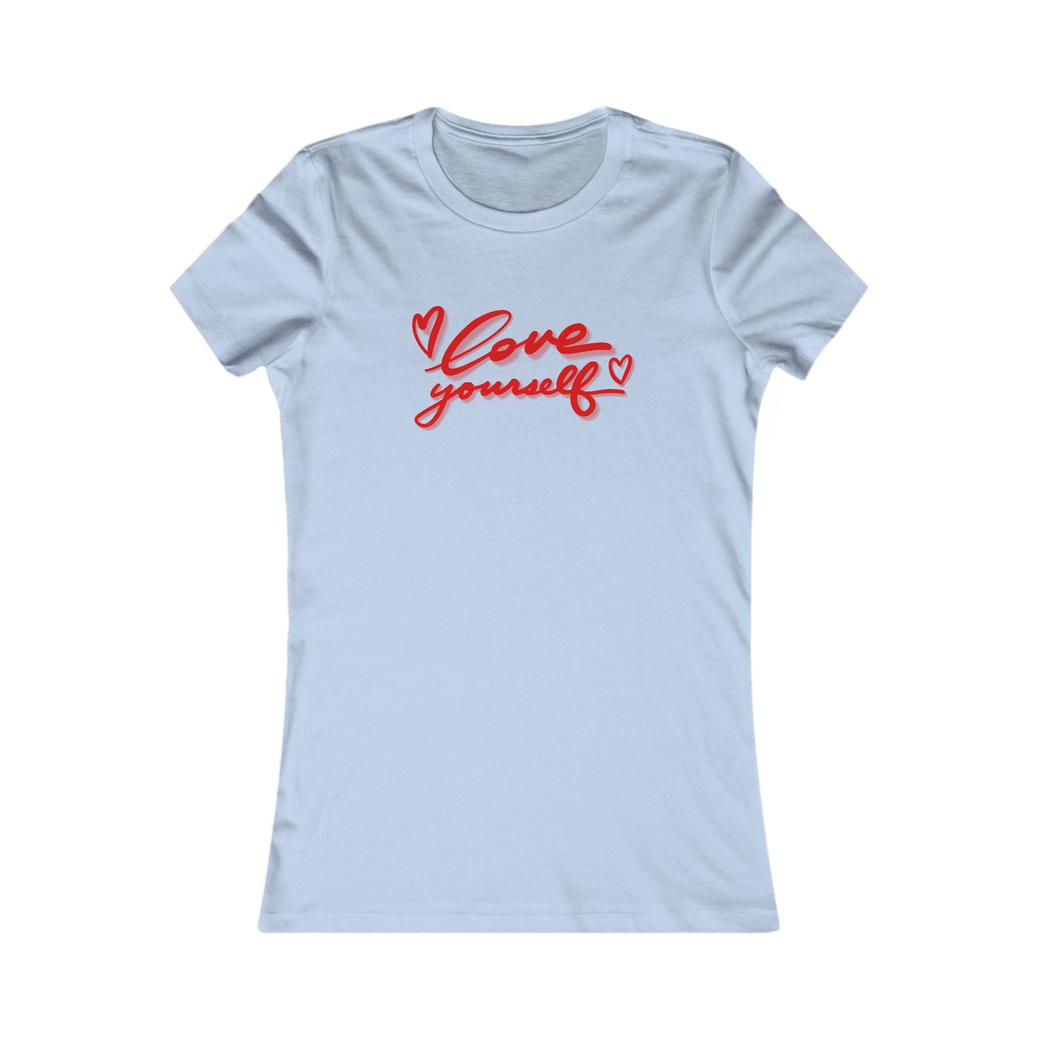 Love Yourself Women's Tee - Inspirational Shirts for Self-Care