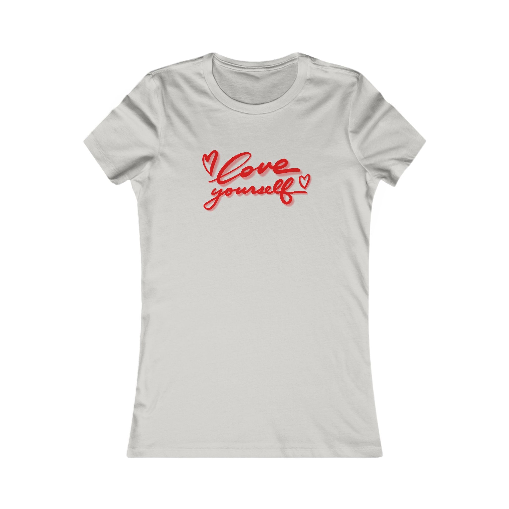Love Yourself Women's Tee - Inspirational Shirts for Self-Care