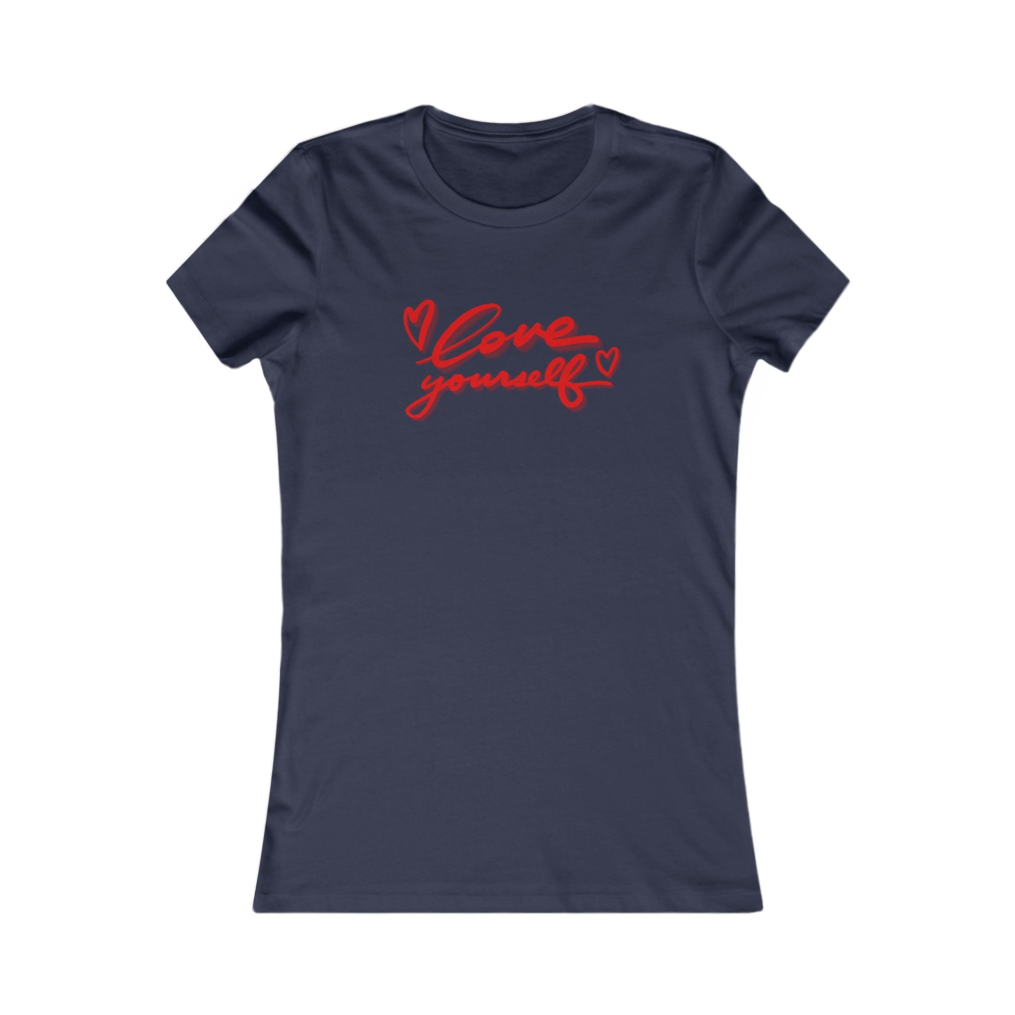 Love Yourself Women's Tee - Inspirational Shirts for Self-Care