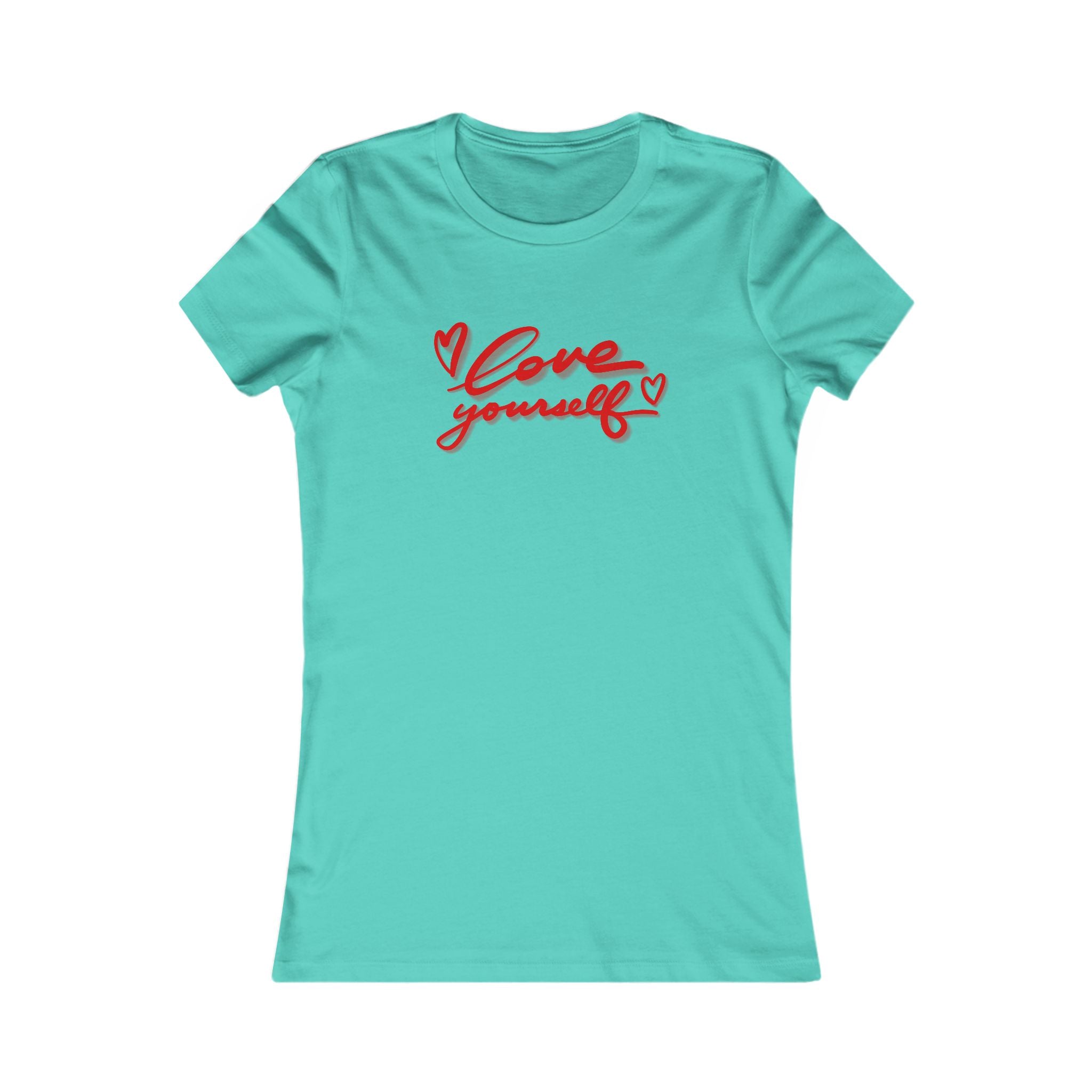 Love Yourself Women's Tee - Inspirational Shirts for Self-Care