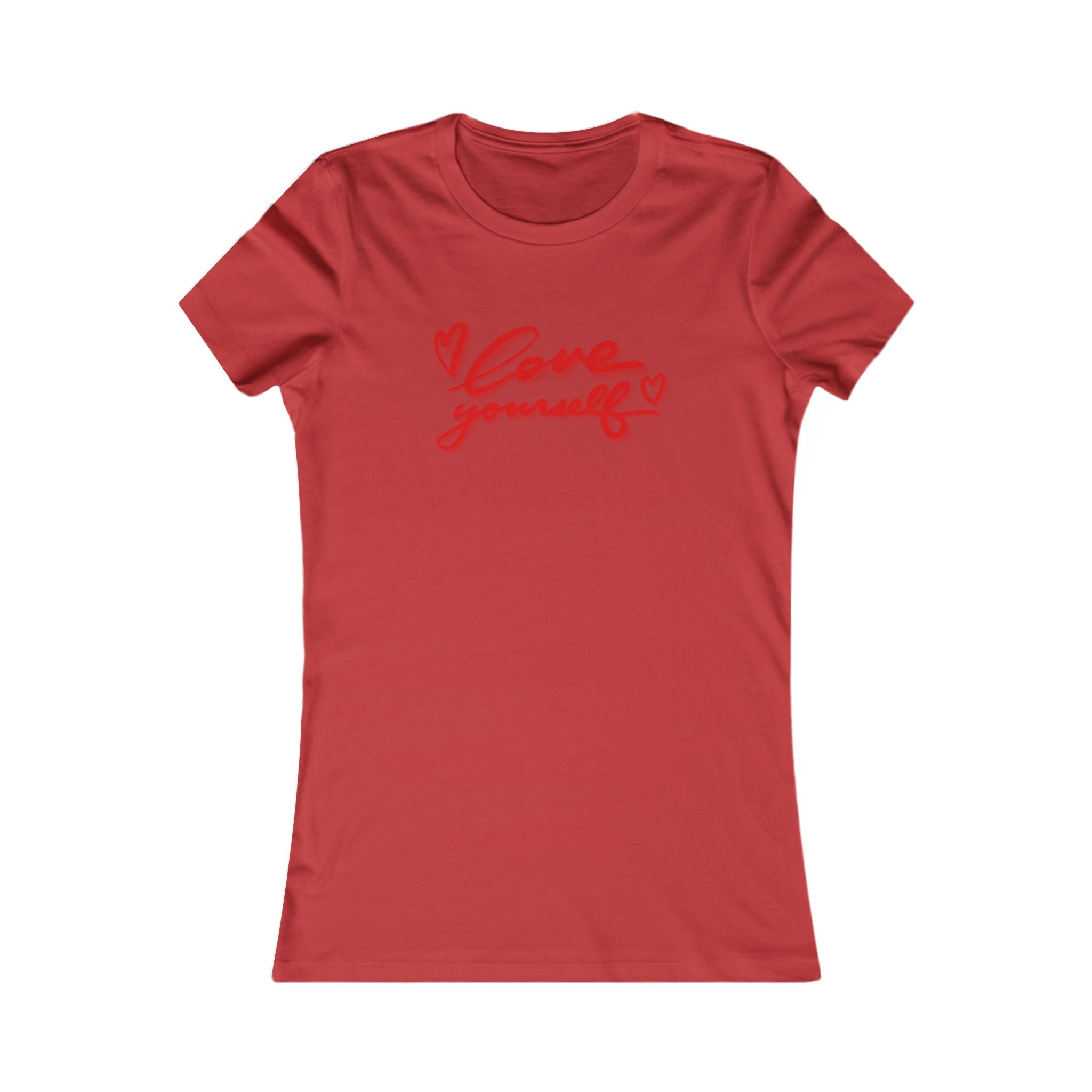 Love Yourself Women's Tee - Inspirational Shirts for Self-Care