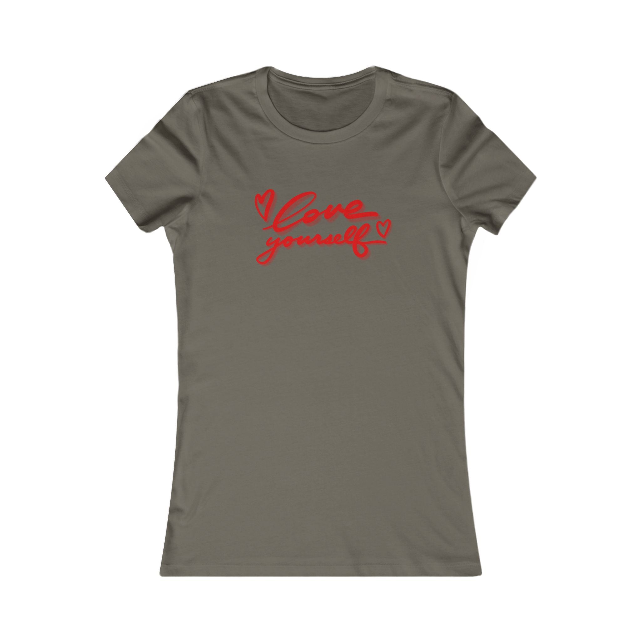 Love Yourself Women's Tee - Inspirational Shirts for Self-Care