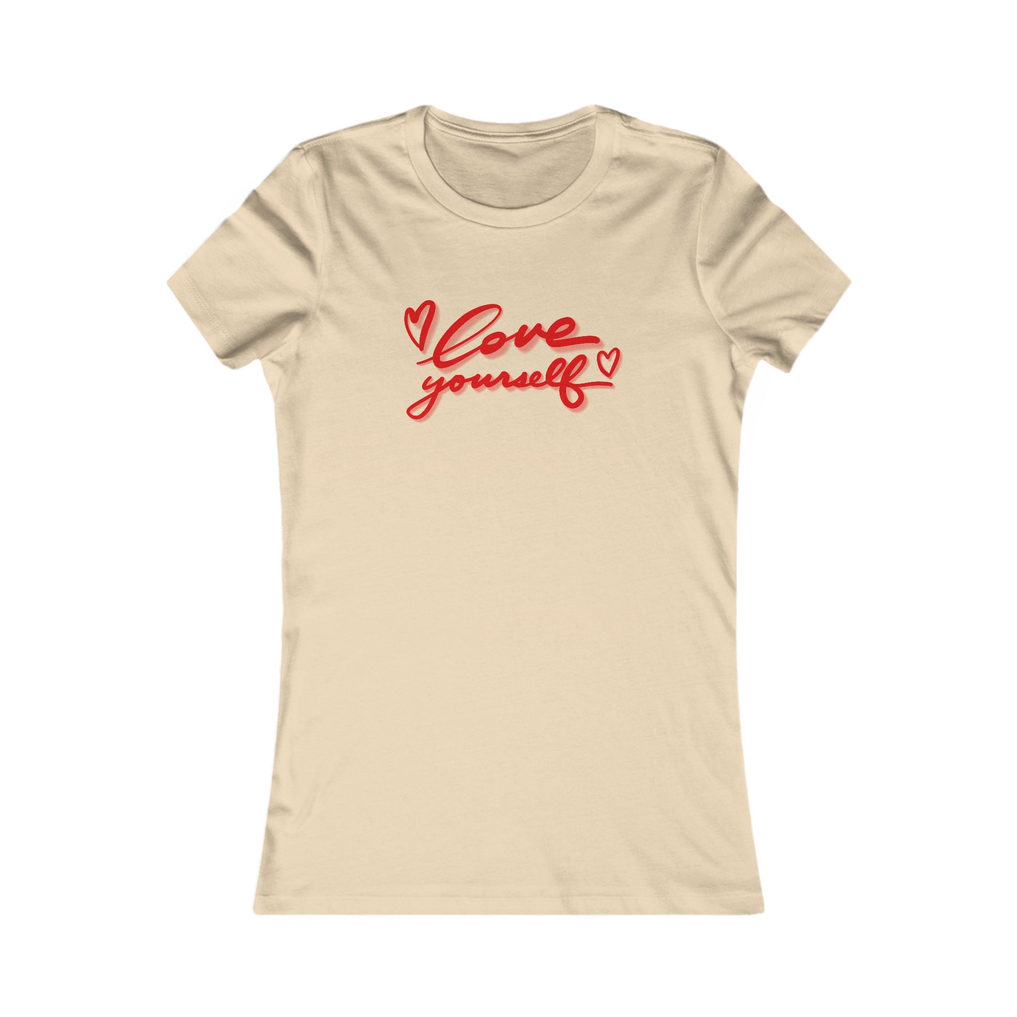 Love Yourself Women's Tee - Inspirational Shirts for Self-Care