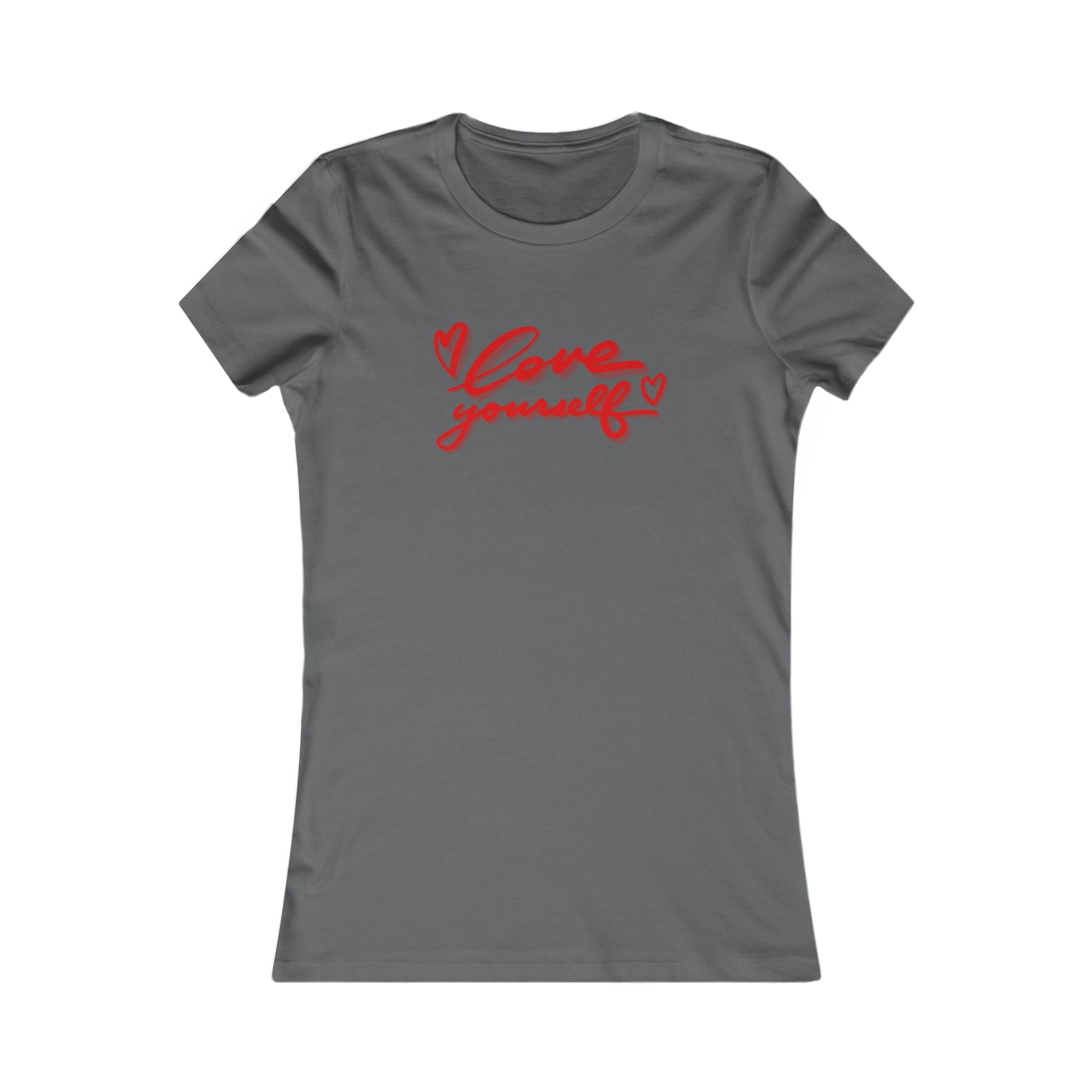 Love Yourself Women's Tee - Inspirational Shirts for Self-Care